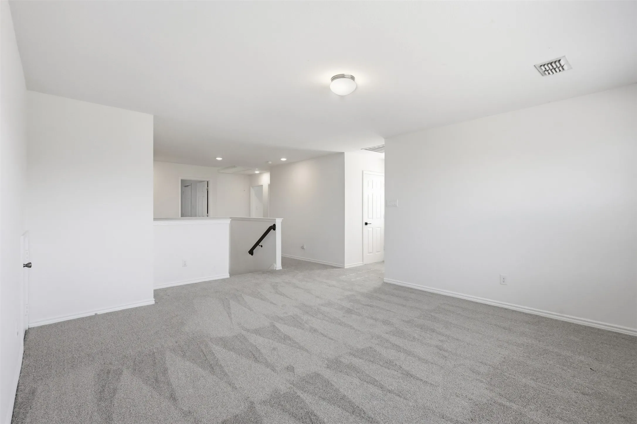 Upstairs game room or second living room