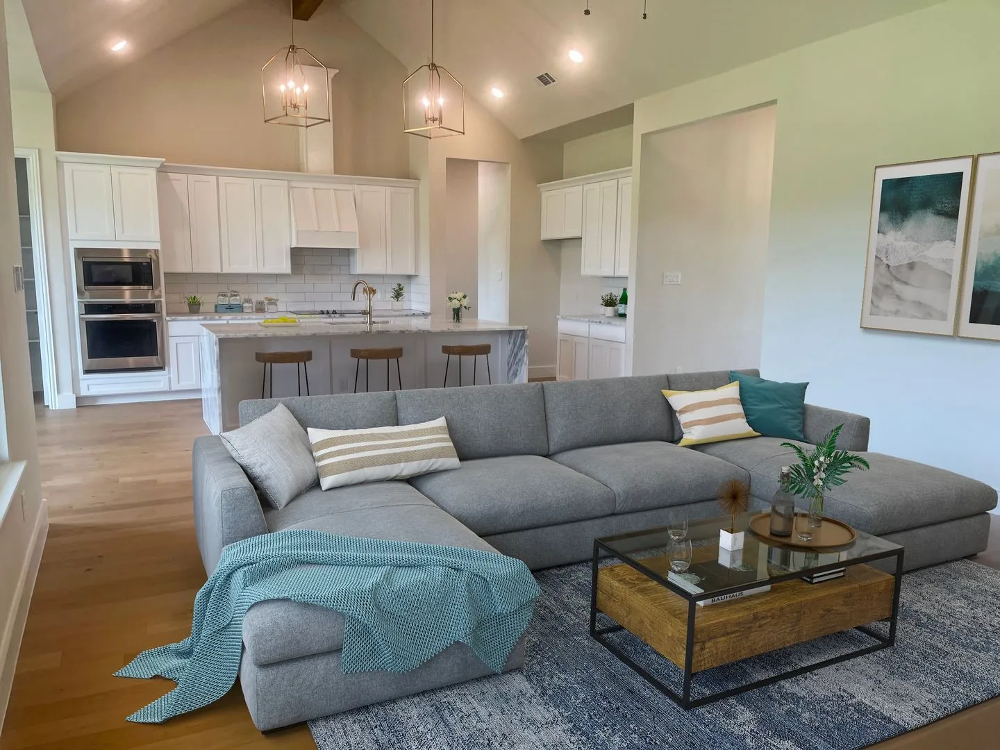 Virtual staging
