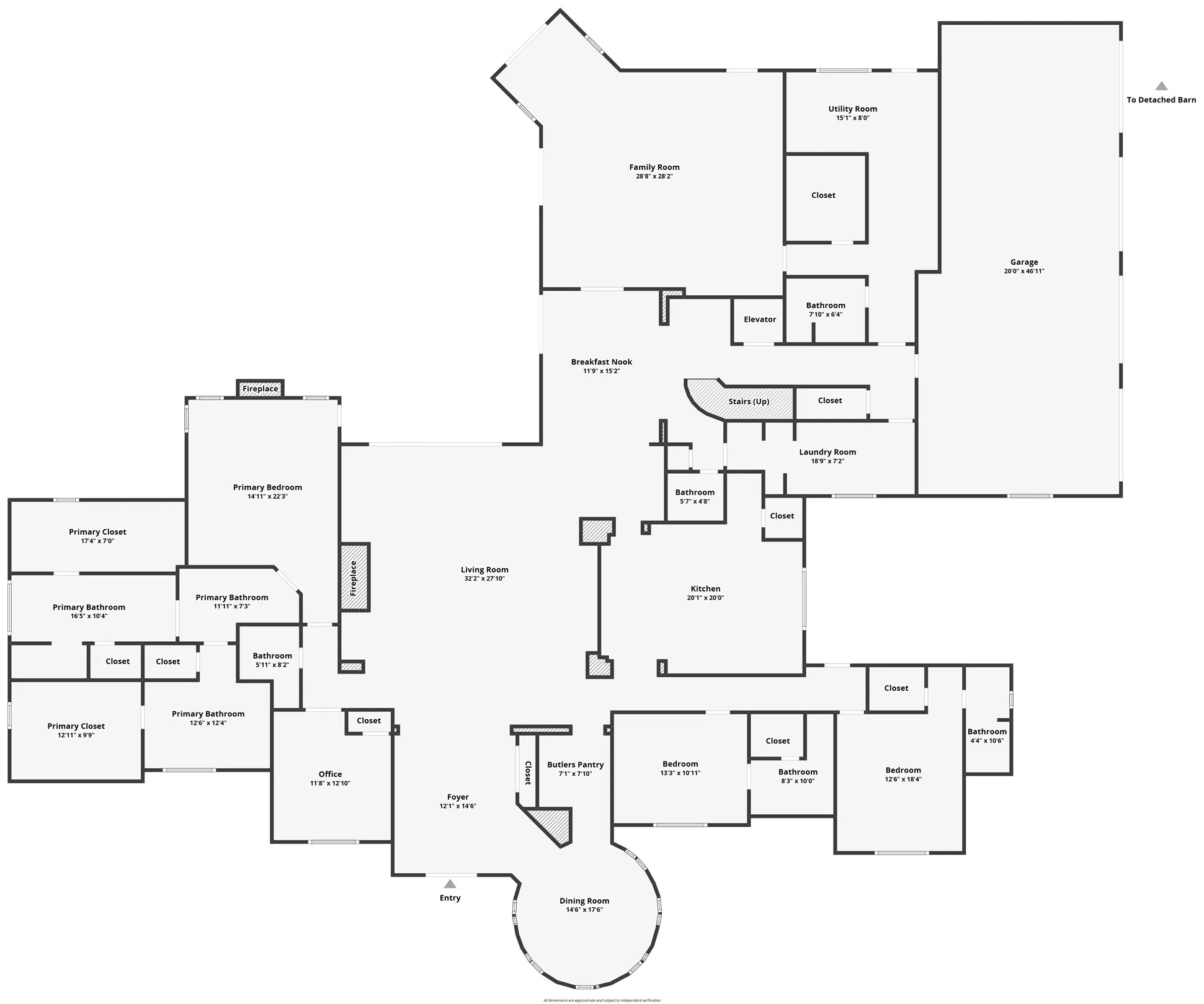 This is the downstairs floorplan