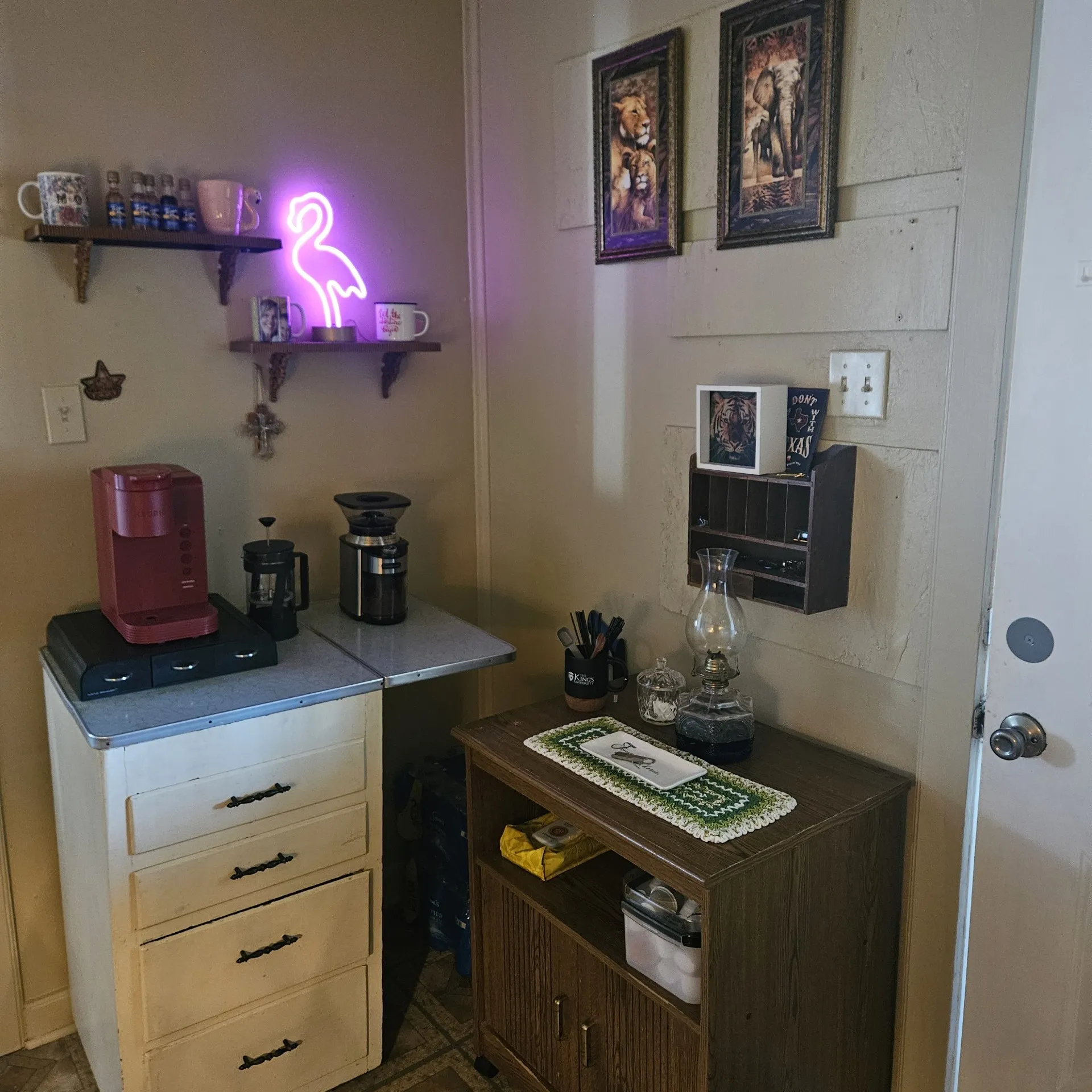 Laundry area