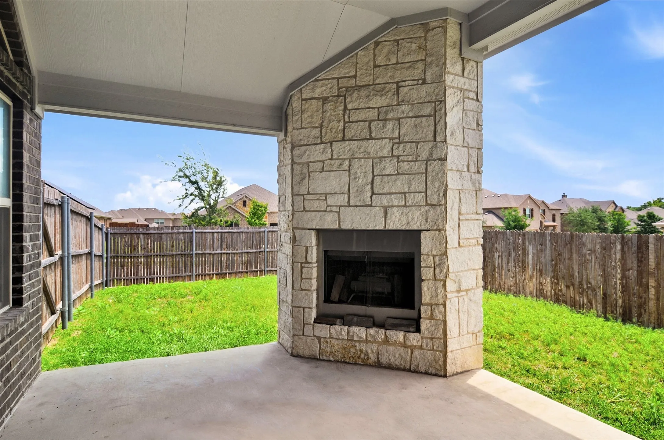 Patio with WBFP