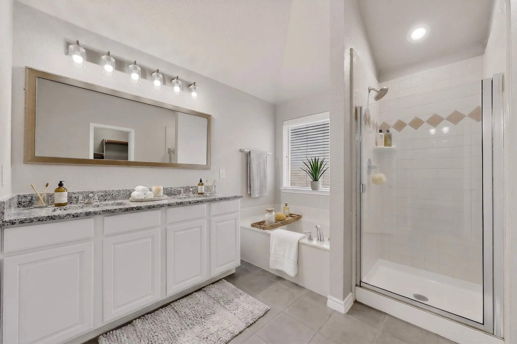 Staged Primary Bathroom