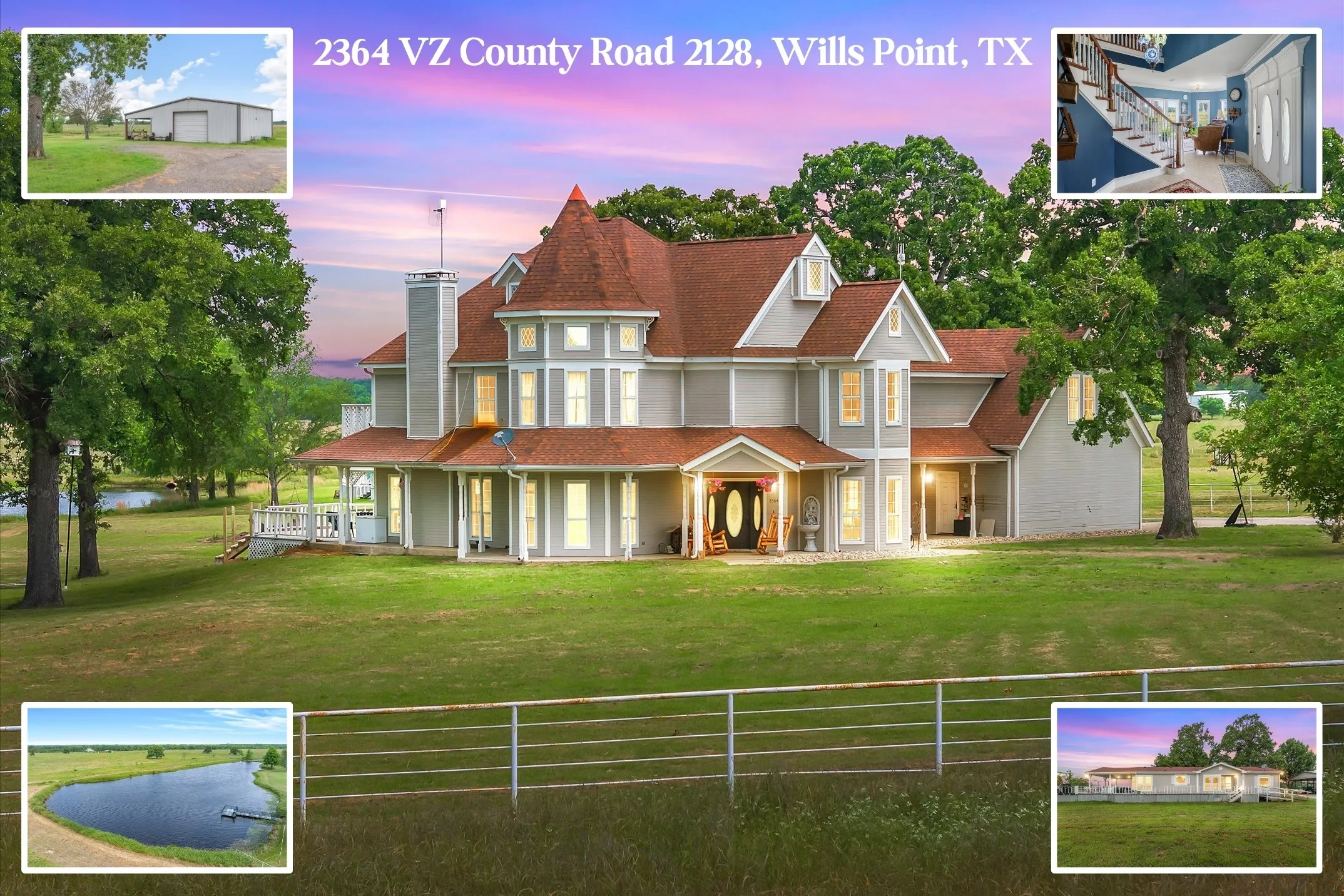 Single Family Residence For Sale in Van Zandt County , 2364 VZ County Road 2128, Wills Point, Texas 75169, 4 Bedroom, 3 Bathroom, 2 Garage spaces, 3,756 Sqft, built in 1997, mls#21288681, Real Estate Agent in Wills Point, Homes For Sale in Van Zandt county, Homes For Sale in Wills Point, Realtor in Wills Point Texas, Real Estate Brokerage Independent Realty Texas, Luminita Cordes Realtor