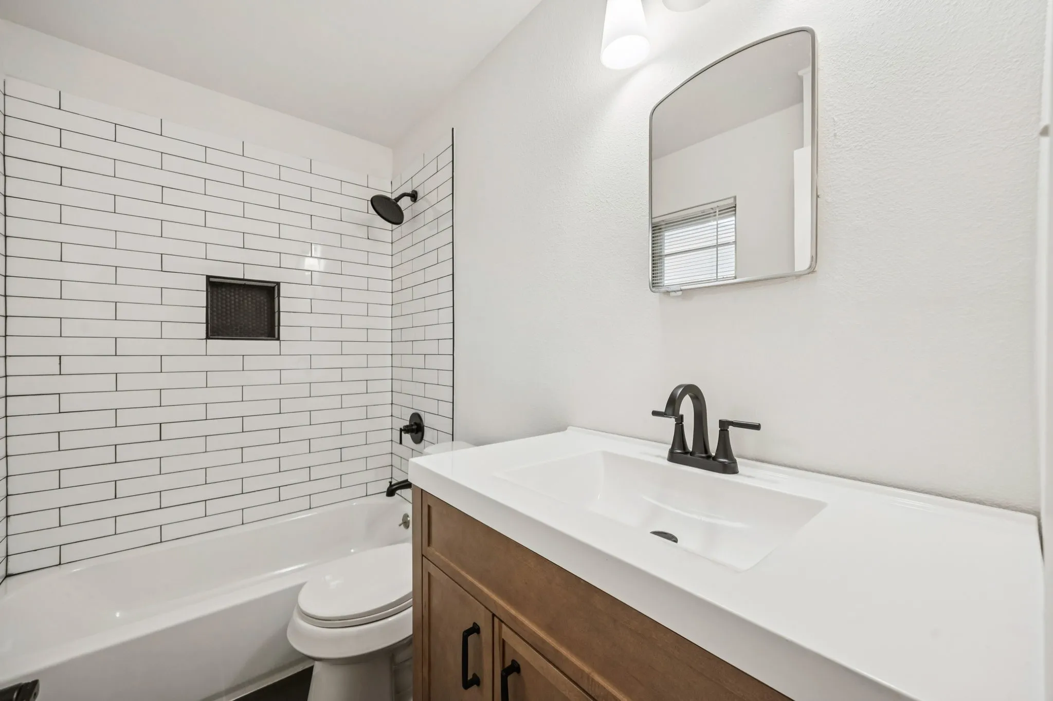 Ensuite primary bathroom, freshly remodeled