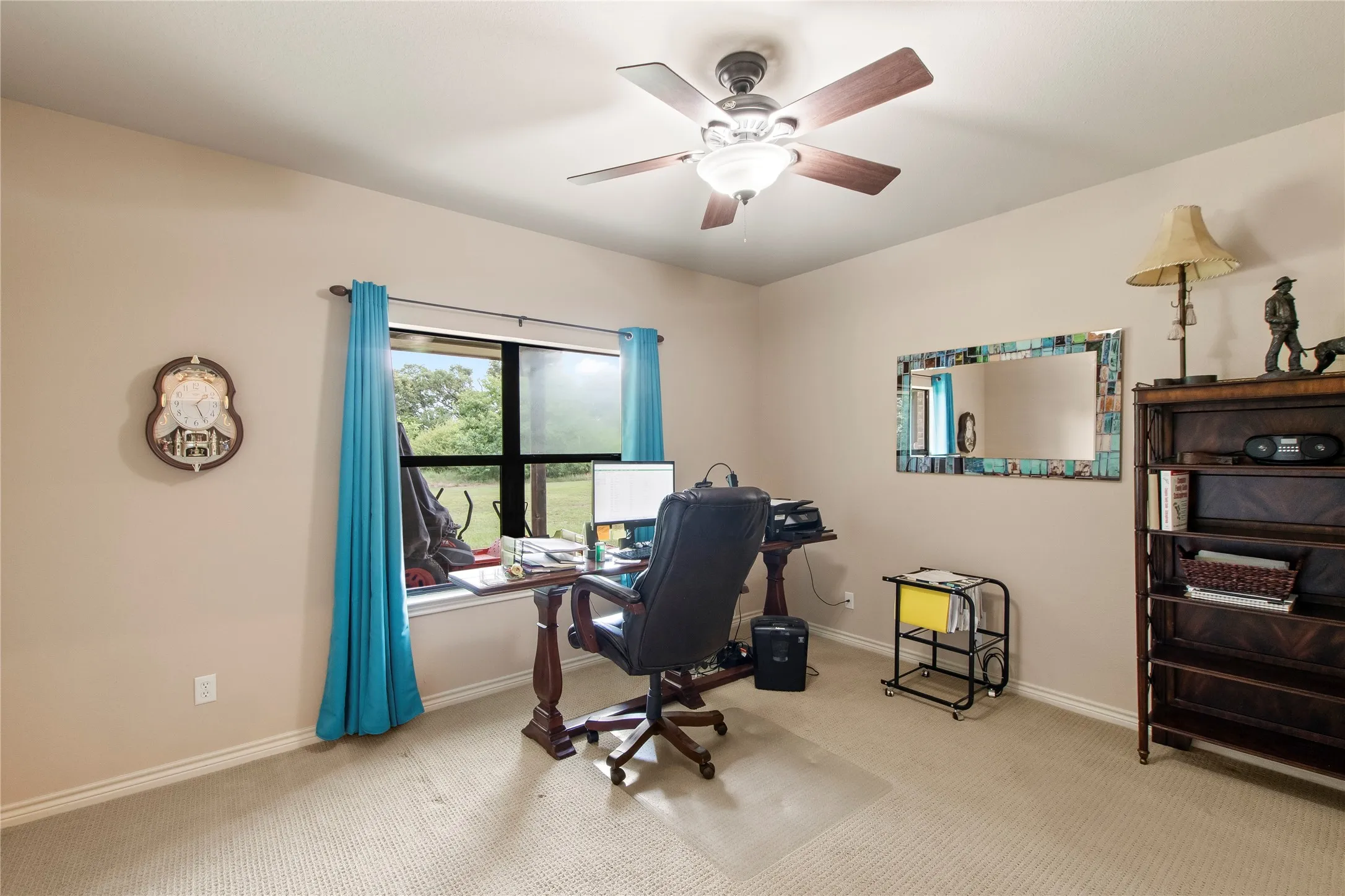 Spacious Fourth Bedroom Currently Used as Office
