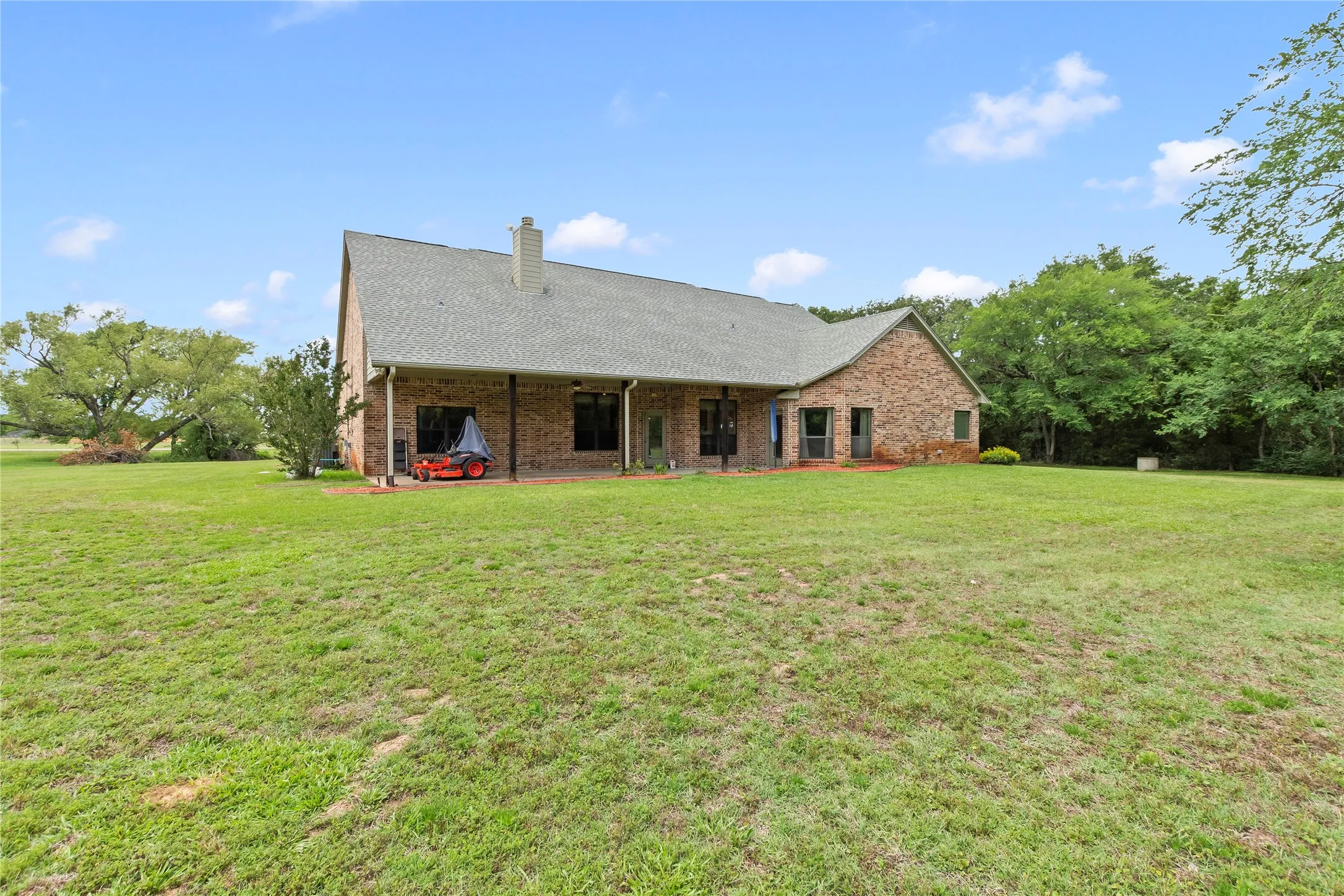 Rear Exterior of the Home