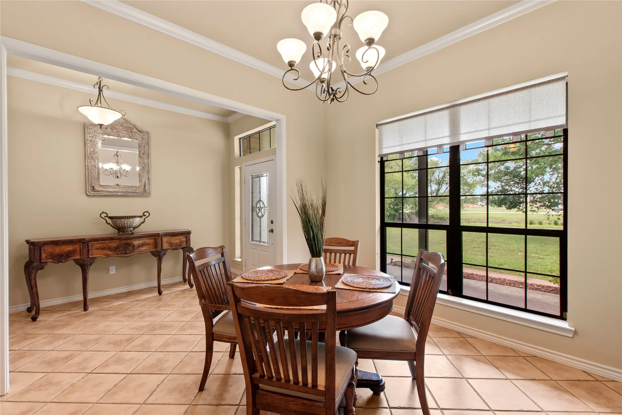 Front Entry Showcasing Formal Dining Room Perfect for Gatherings