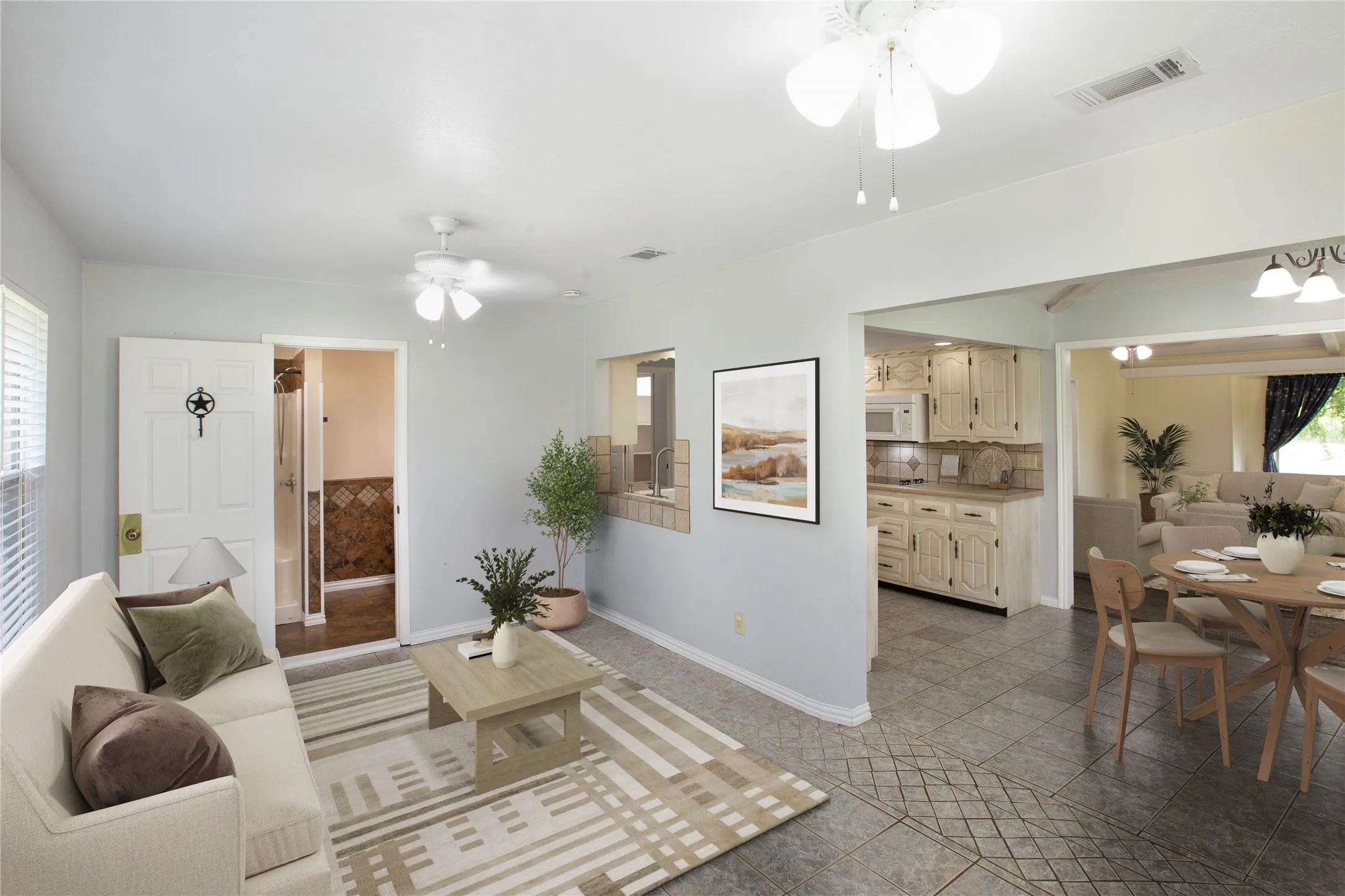 View#2 Virtually Furnished Look