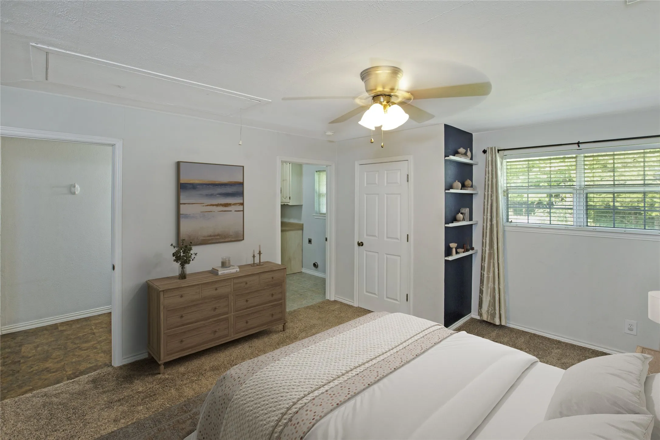 View#3 6th BdRm 2nd Primary/In-Law Suite Other Side (Virtually Furnished).