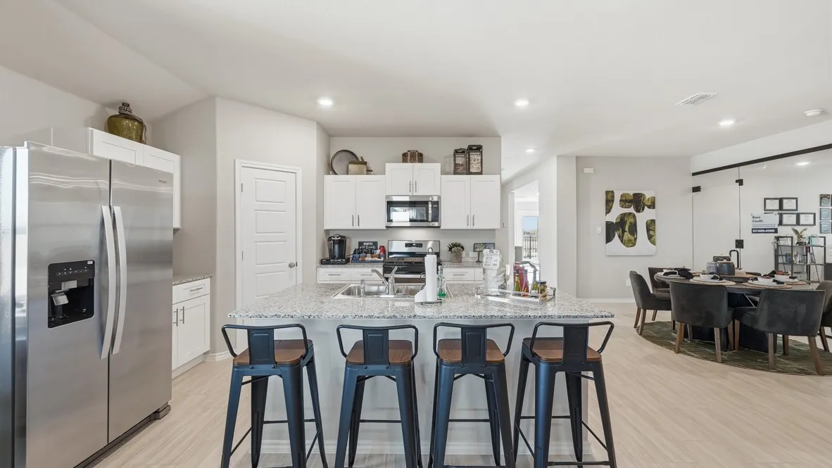 Kitchen - All Home and community information, including pricing, included features, terms, availability and amenities, are subject to change at any time without notice or obligation. All Drawings, pictures, photographs, video, square footages, floor plans, elevations, features, colors and sizes are approximate for illustration purposes only and will vary from the homes as built.