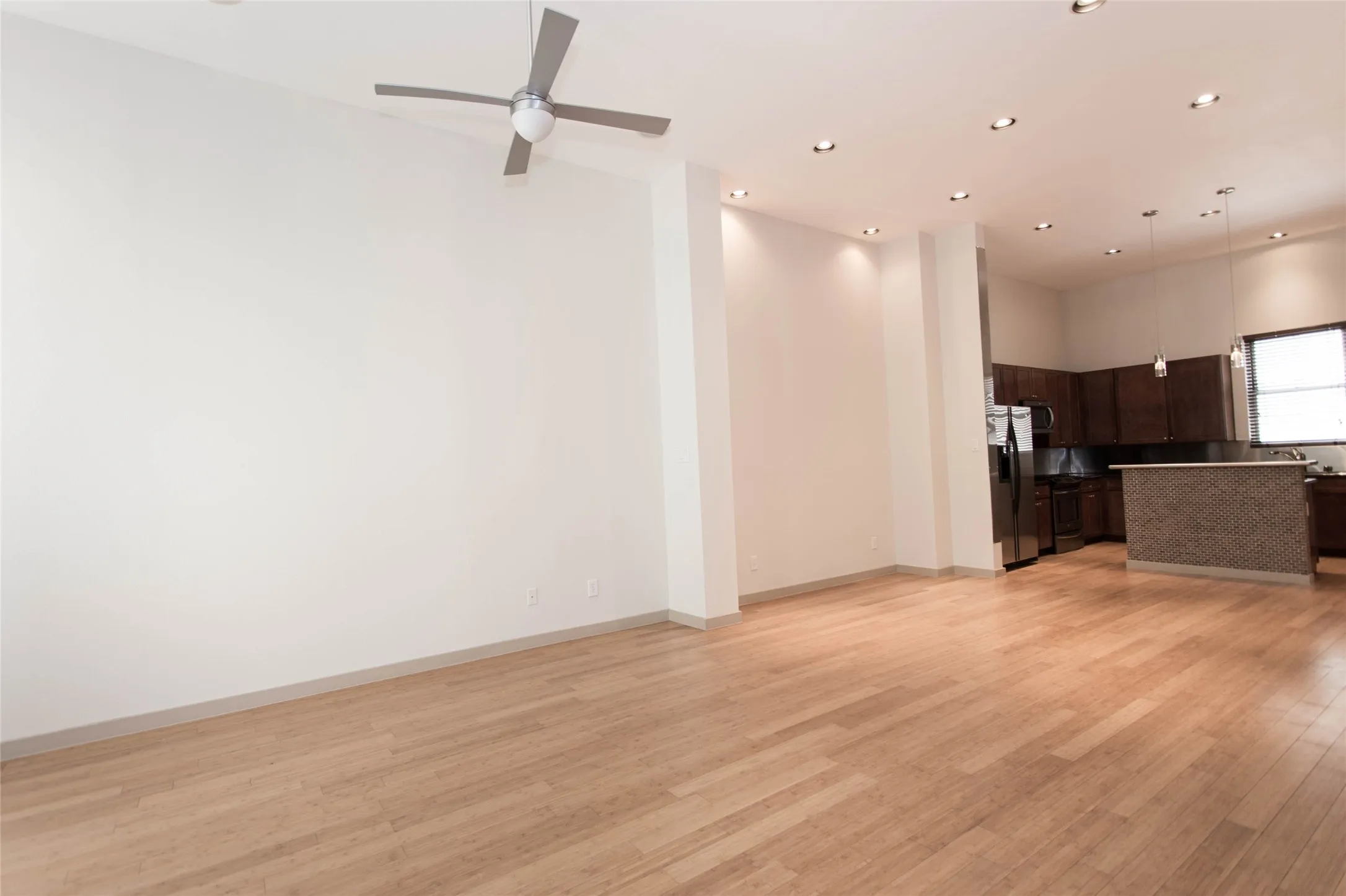 Open concept living area