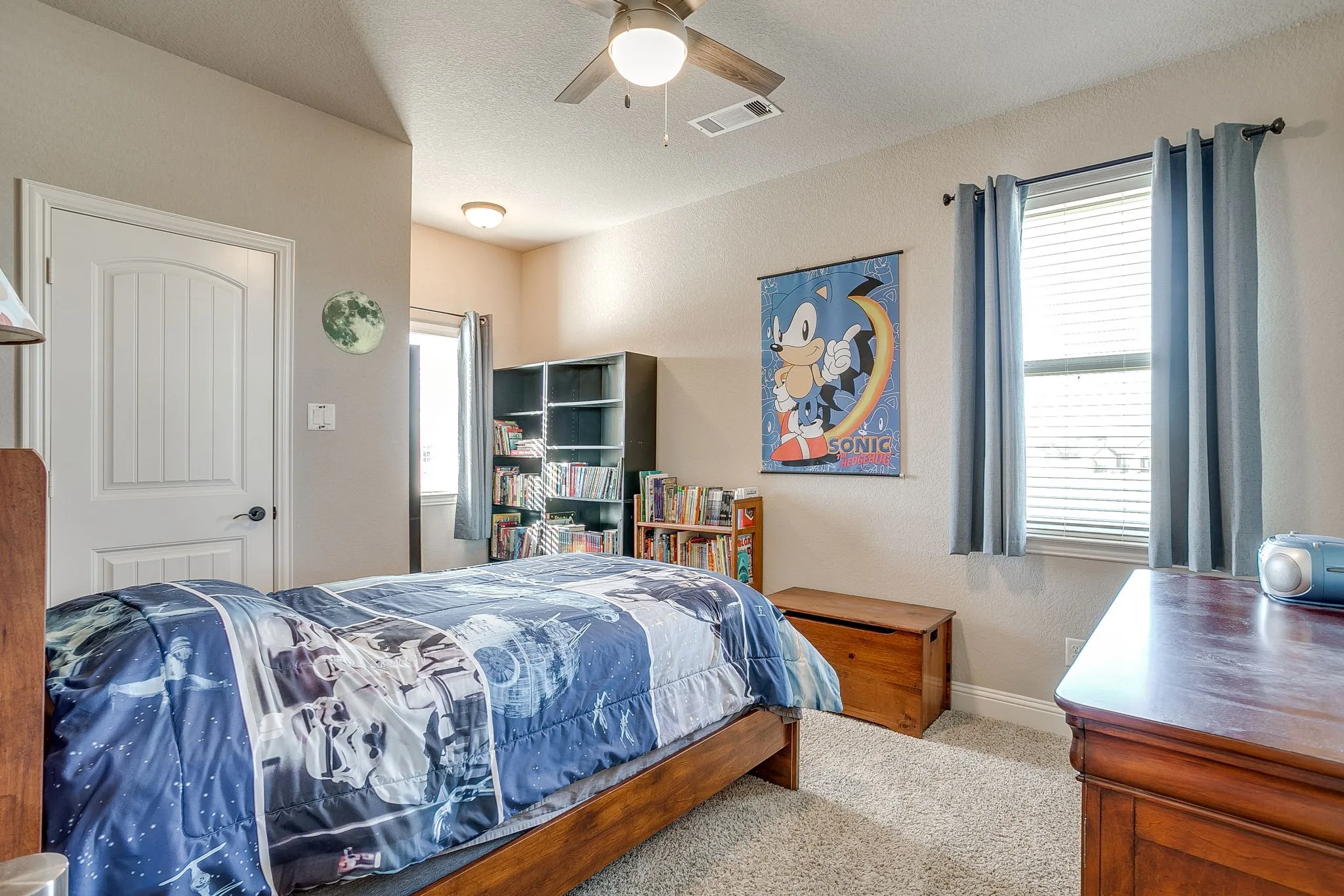 Upstairs Bed - Left
