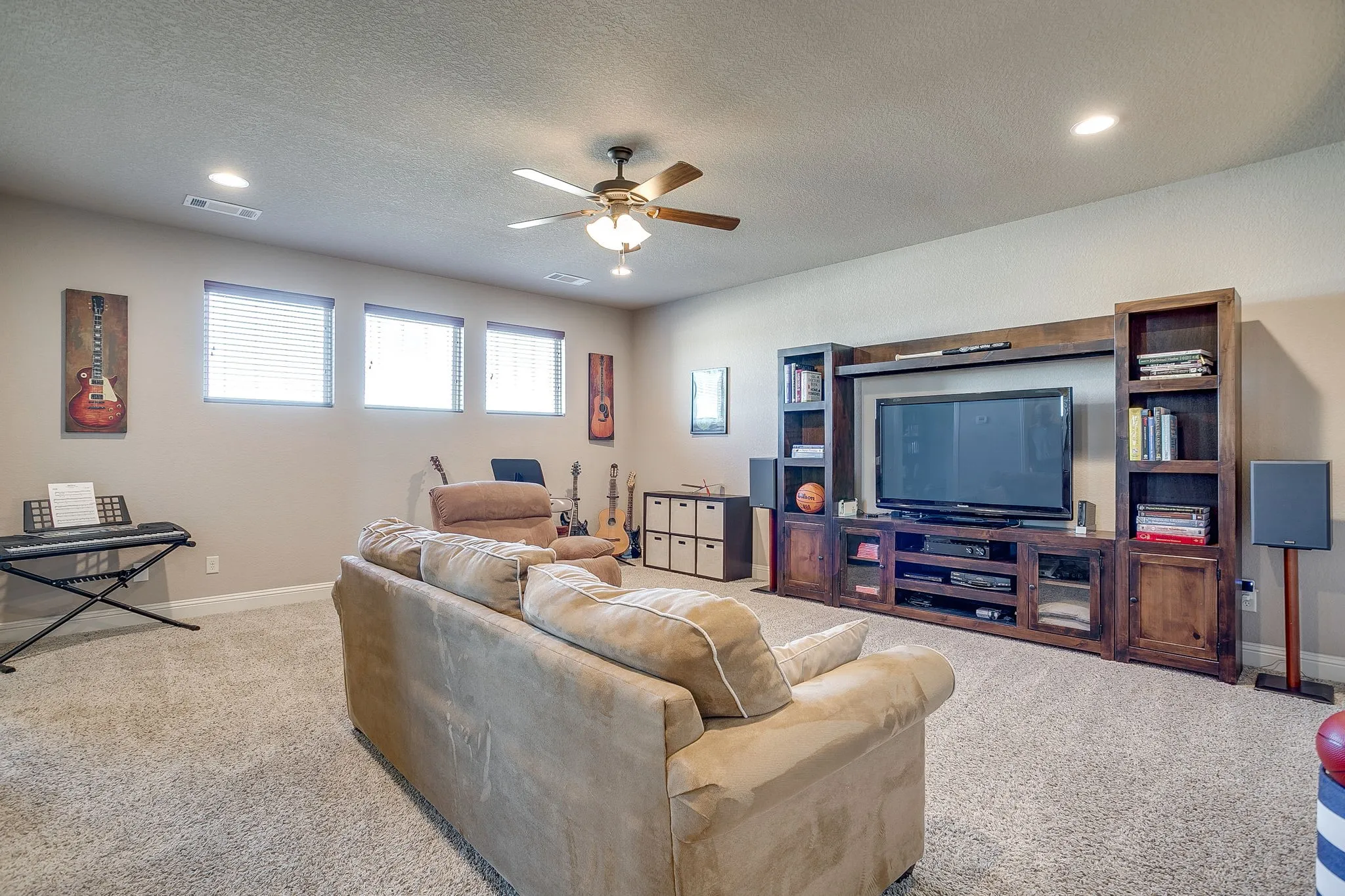 Upstairs Living