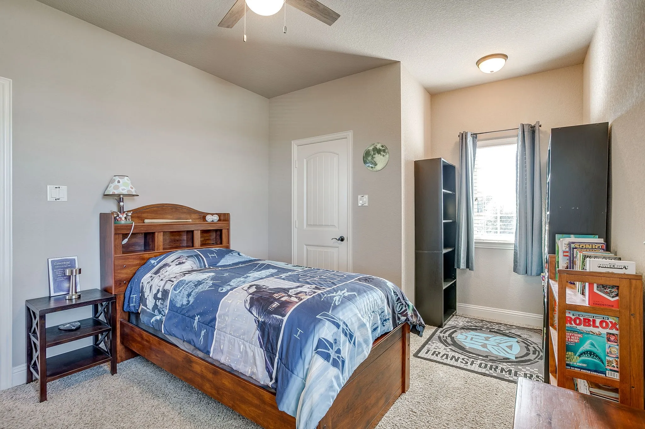 Upstairs Bed - Left
