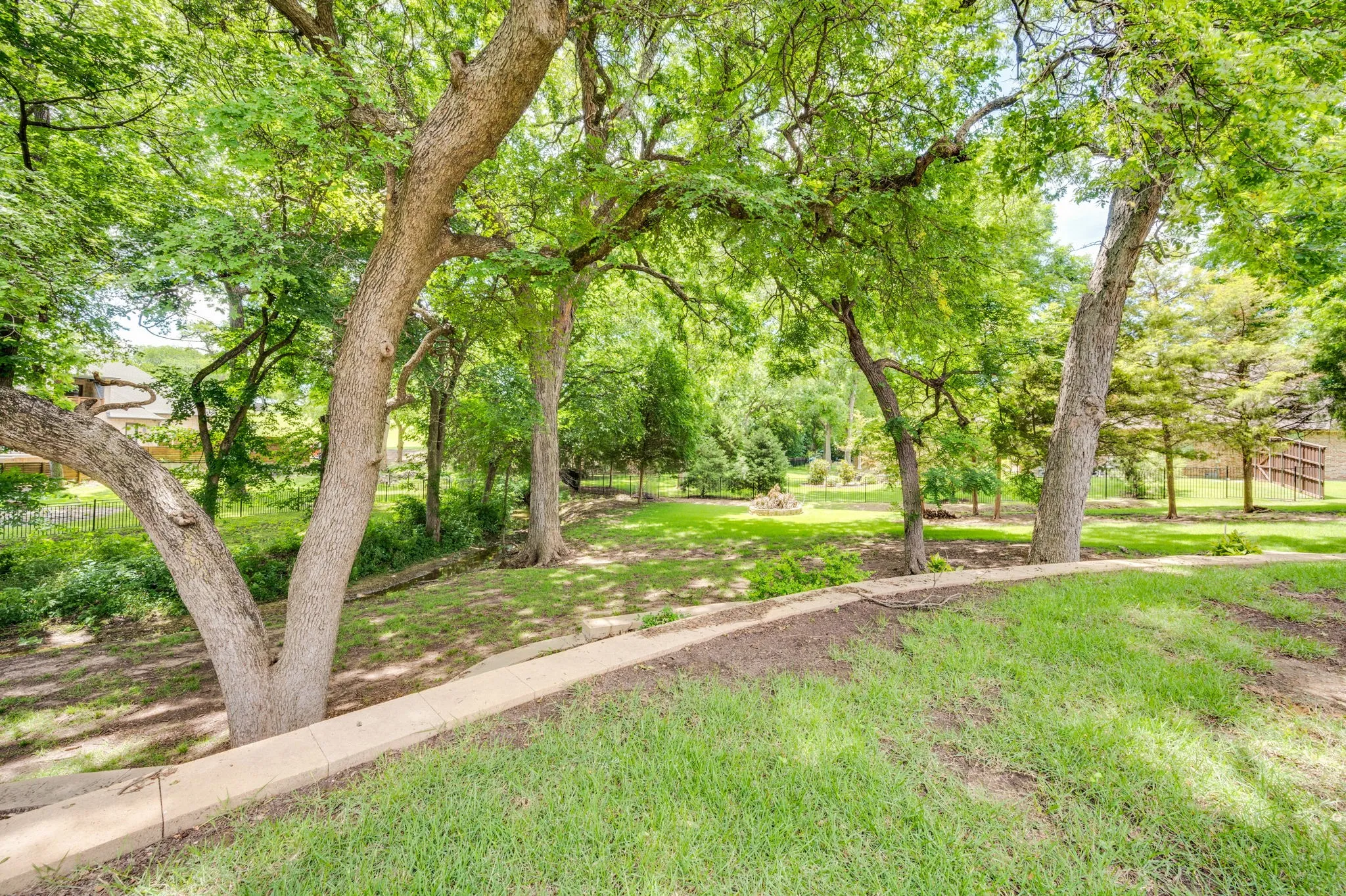 You don't find privacy and trees like this in most subdivisions