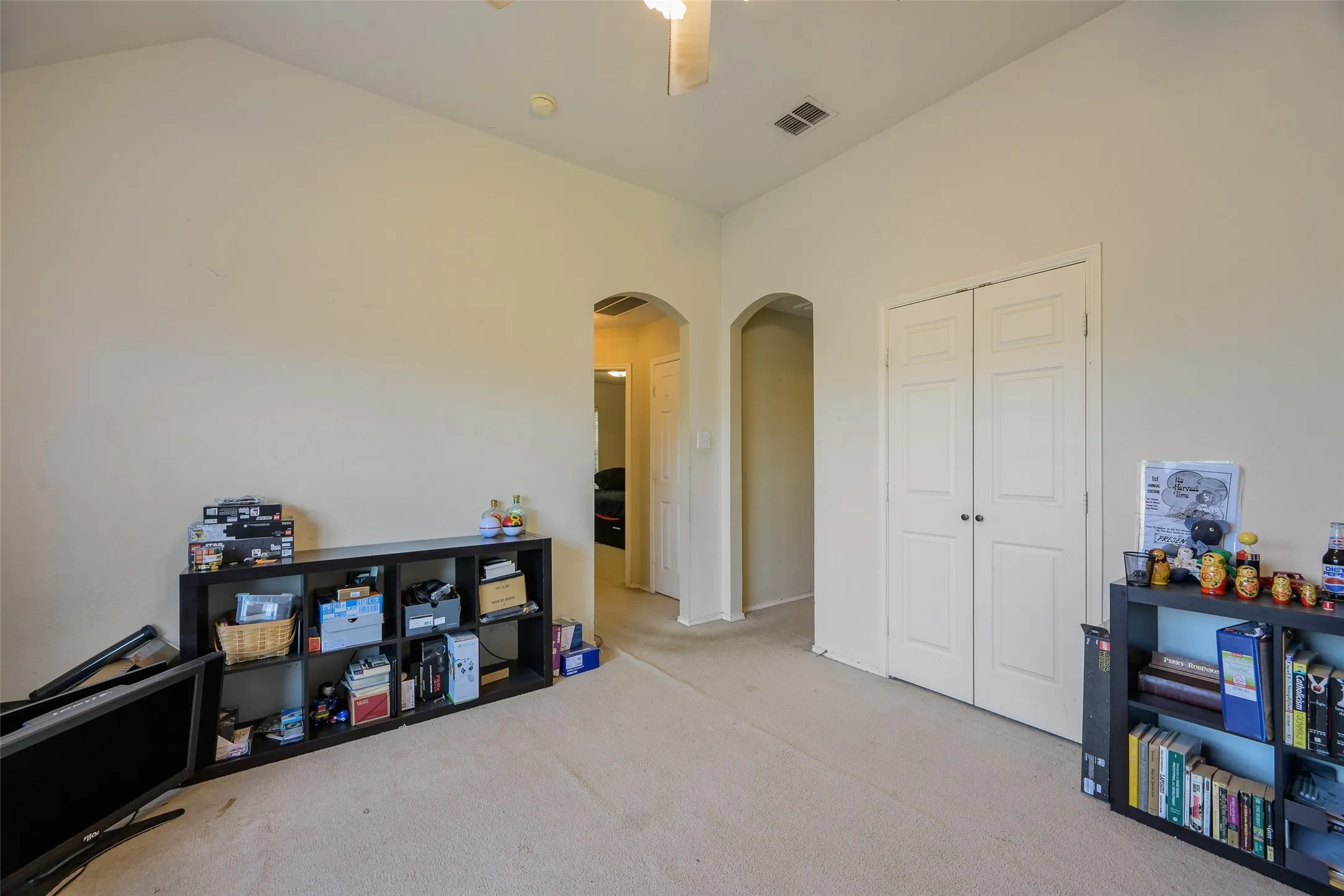 Upstairs den