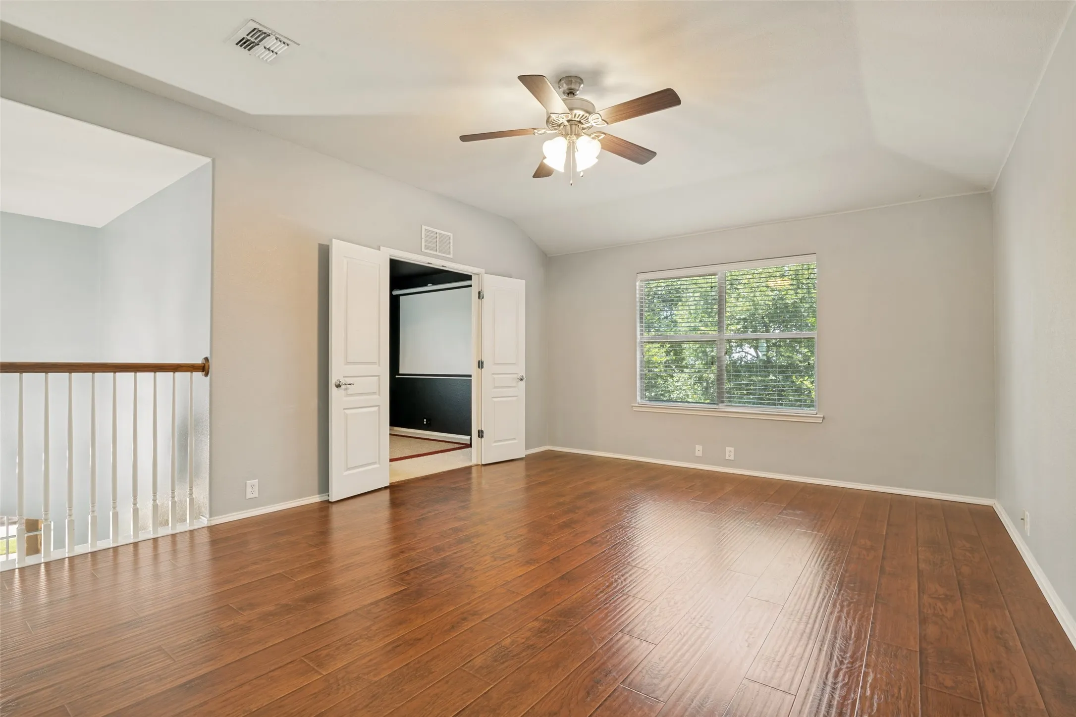 Loft area upstairs.  Perfect space for playroom, game room, home school room, pool table or craft area.  Options are endless!