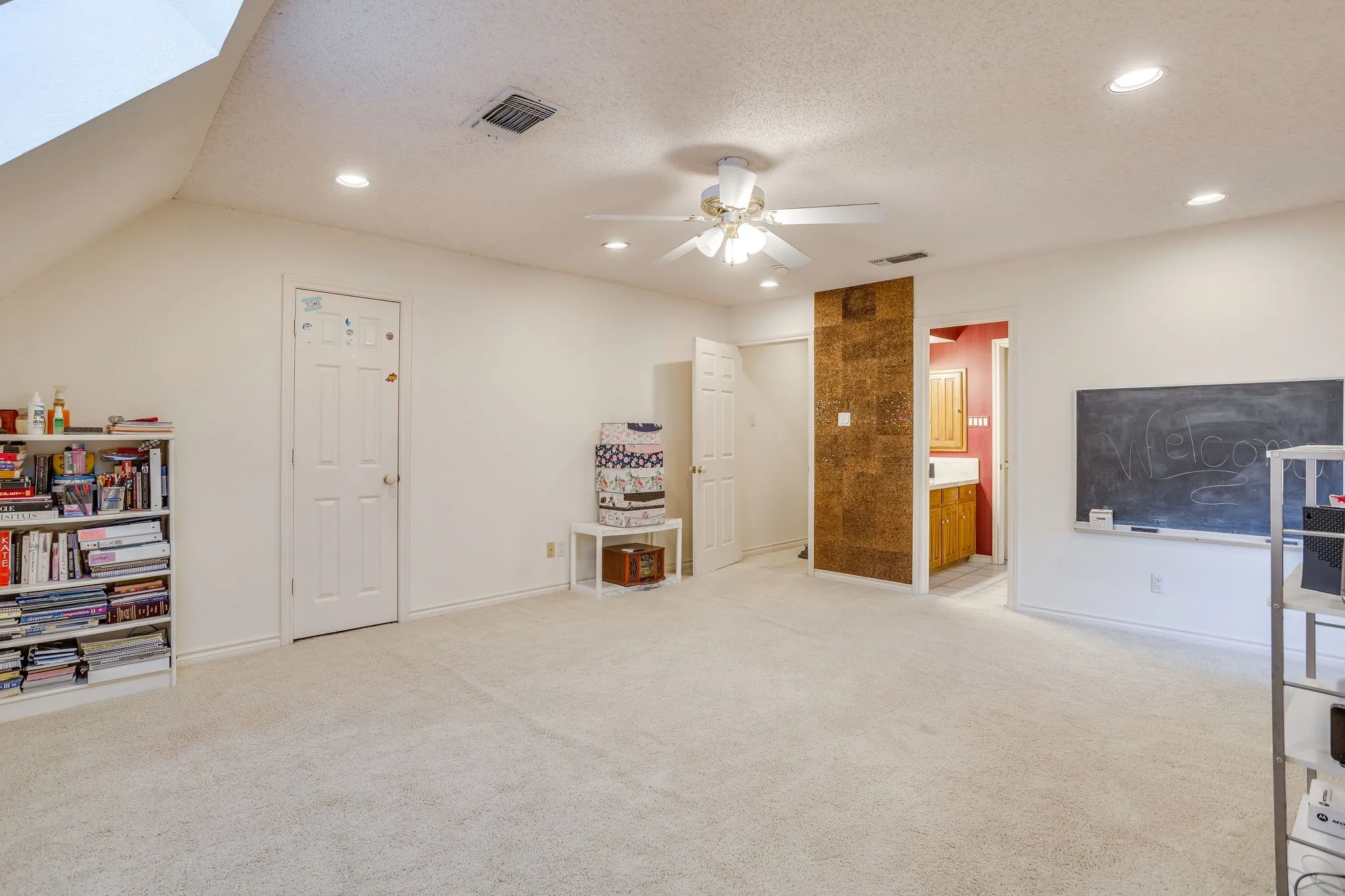 Upstairs Guest Room or Optional Game Room, Balcony Access