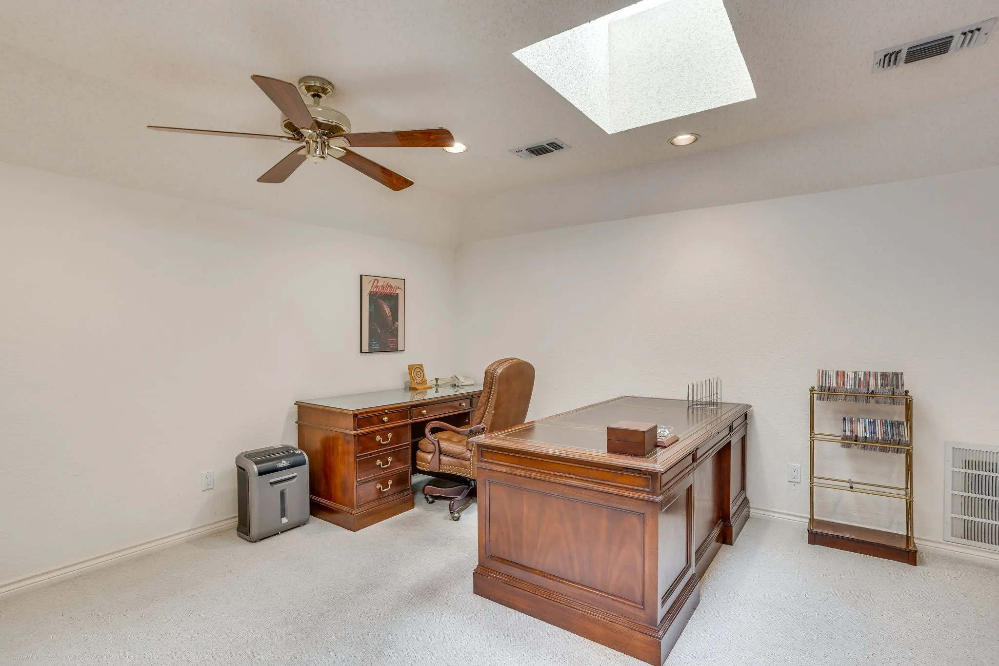 Upstairs Office with Private Staircase, Optional 5th Bedroom