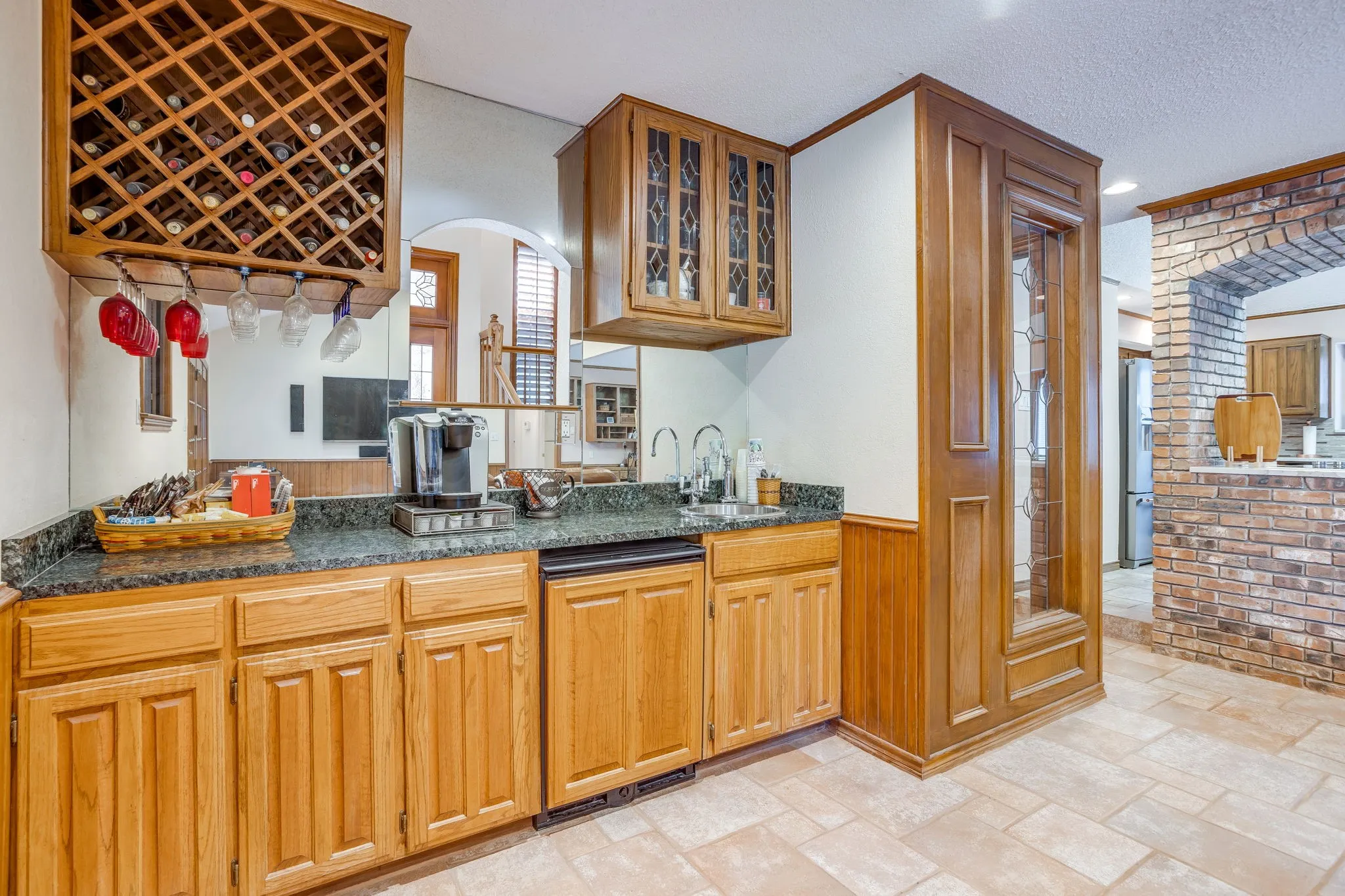 Wet Bar Area