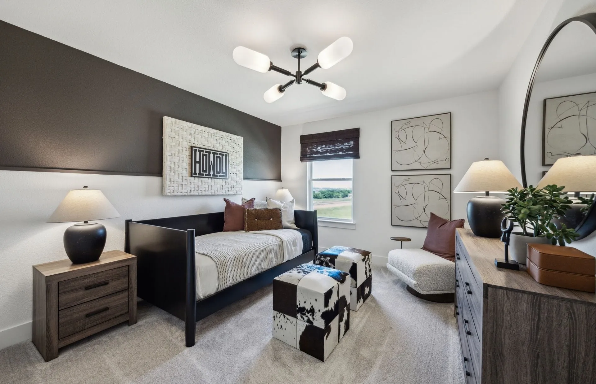 *Model Representation - Spacious secondary bedroom