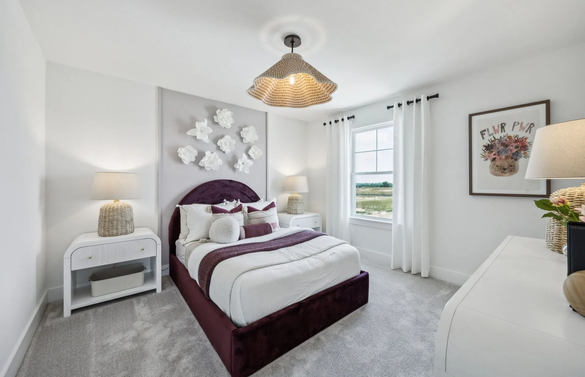 *Model Representation - Spacious secondary bedroom
