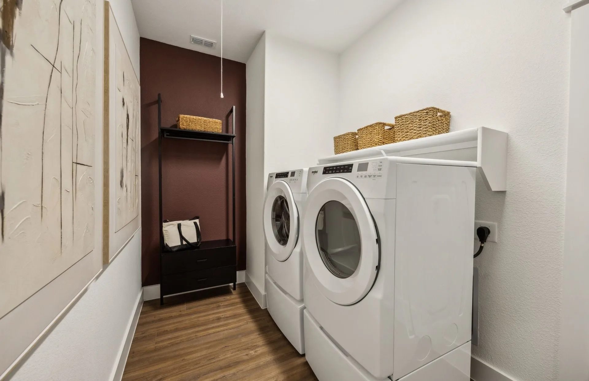 *Model Representation - Laundry room with storage space