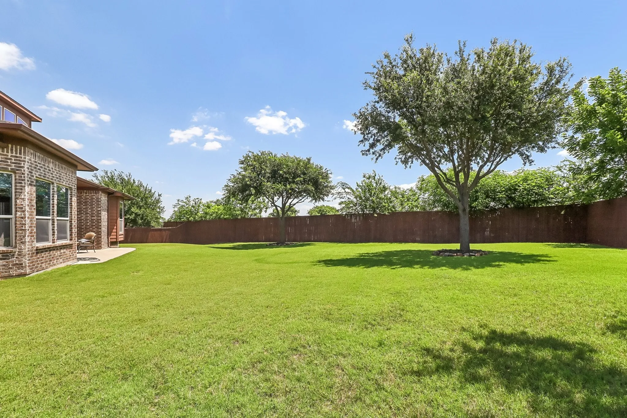 Large Back Yard