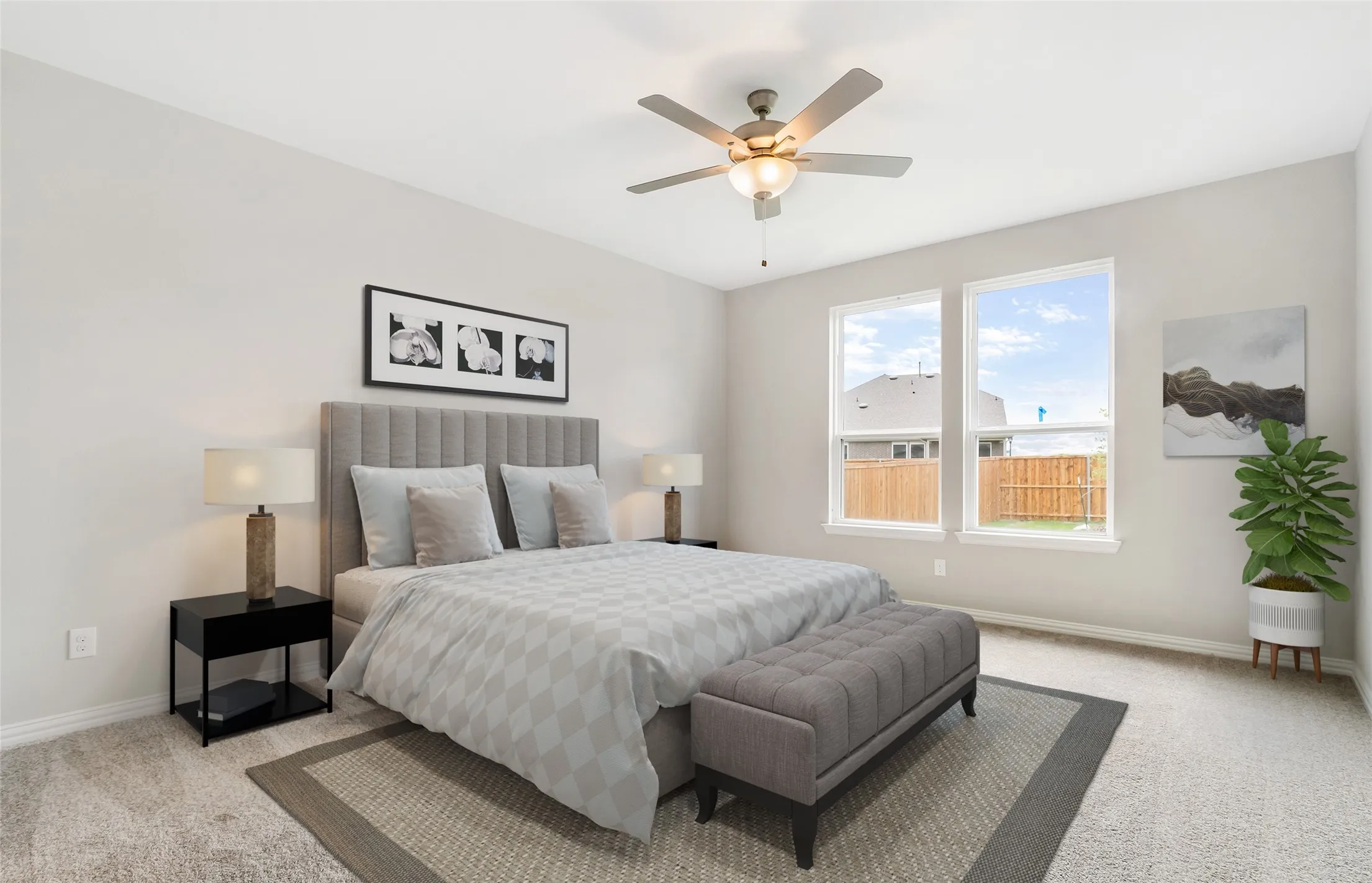 *Virtual Representation - Spacious owner's suite with private bath