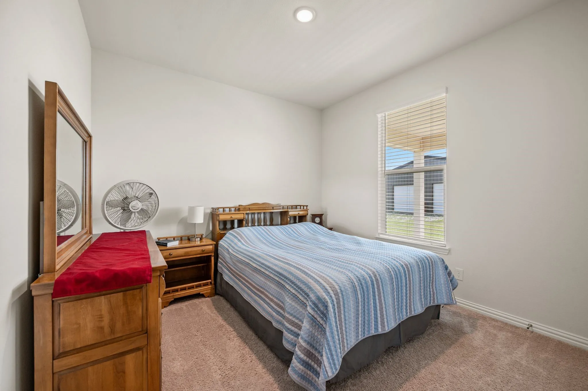 this 3rd secondary bedroom has its own private bathroom