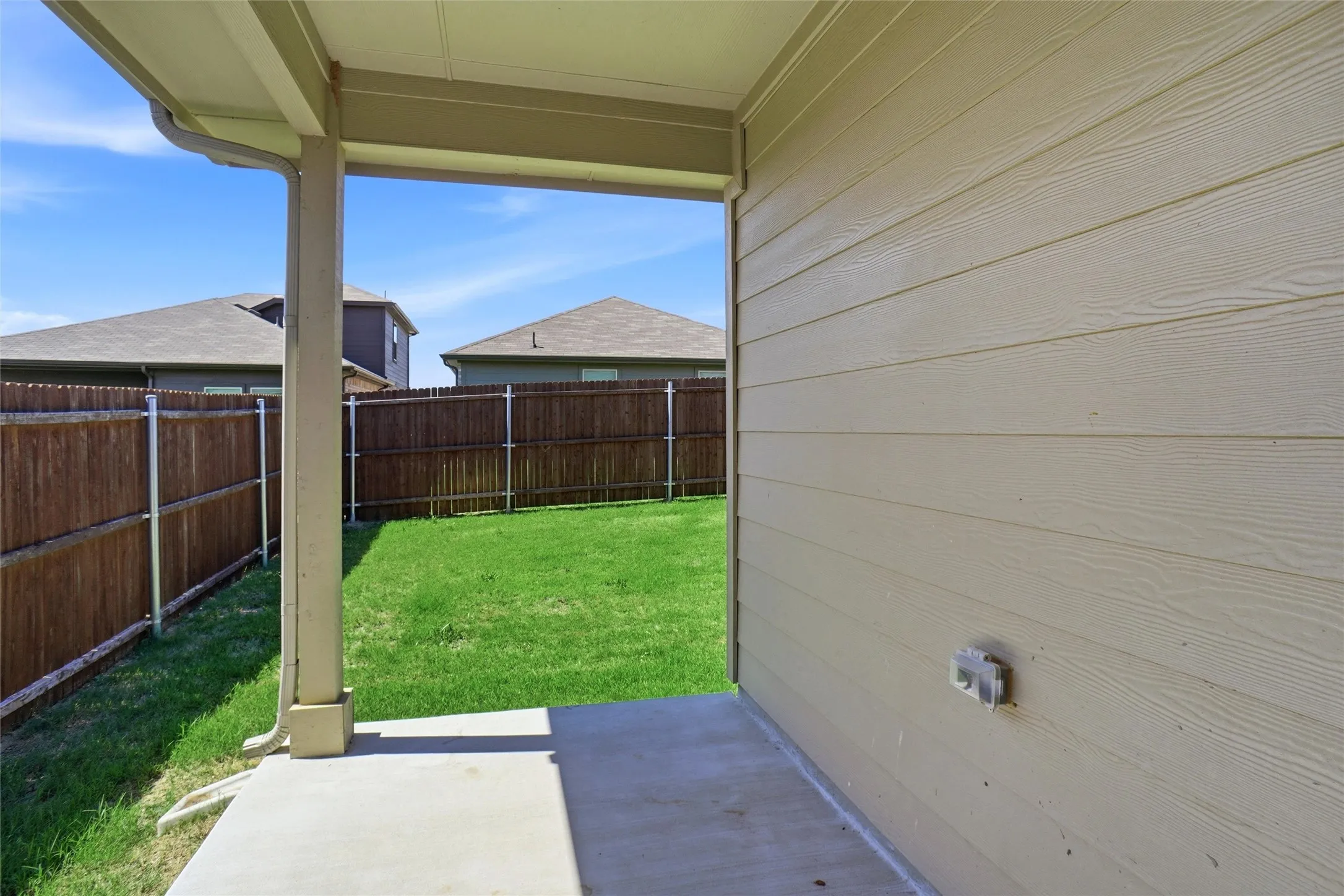 Covered Back Porch
