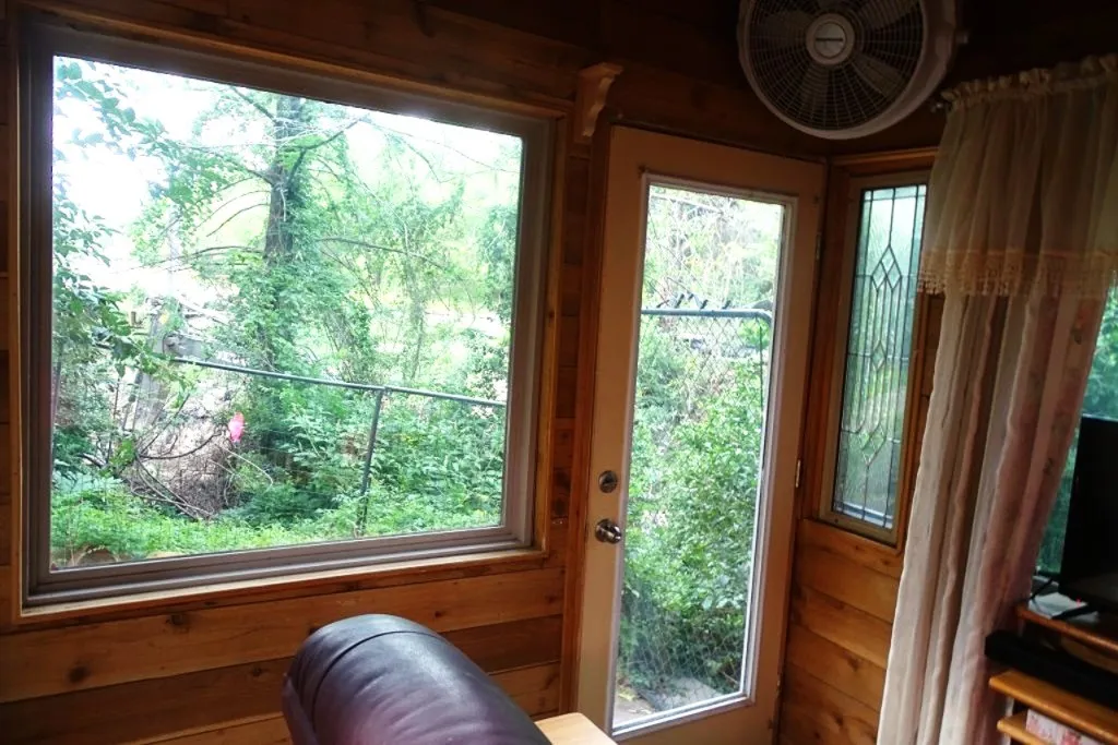 Interior of She-Shed