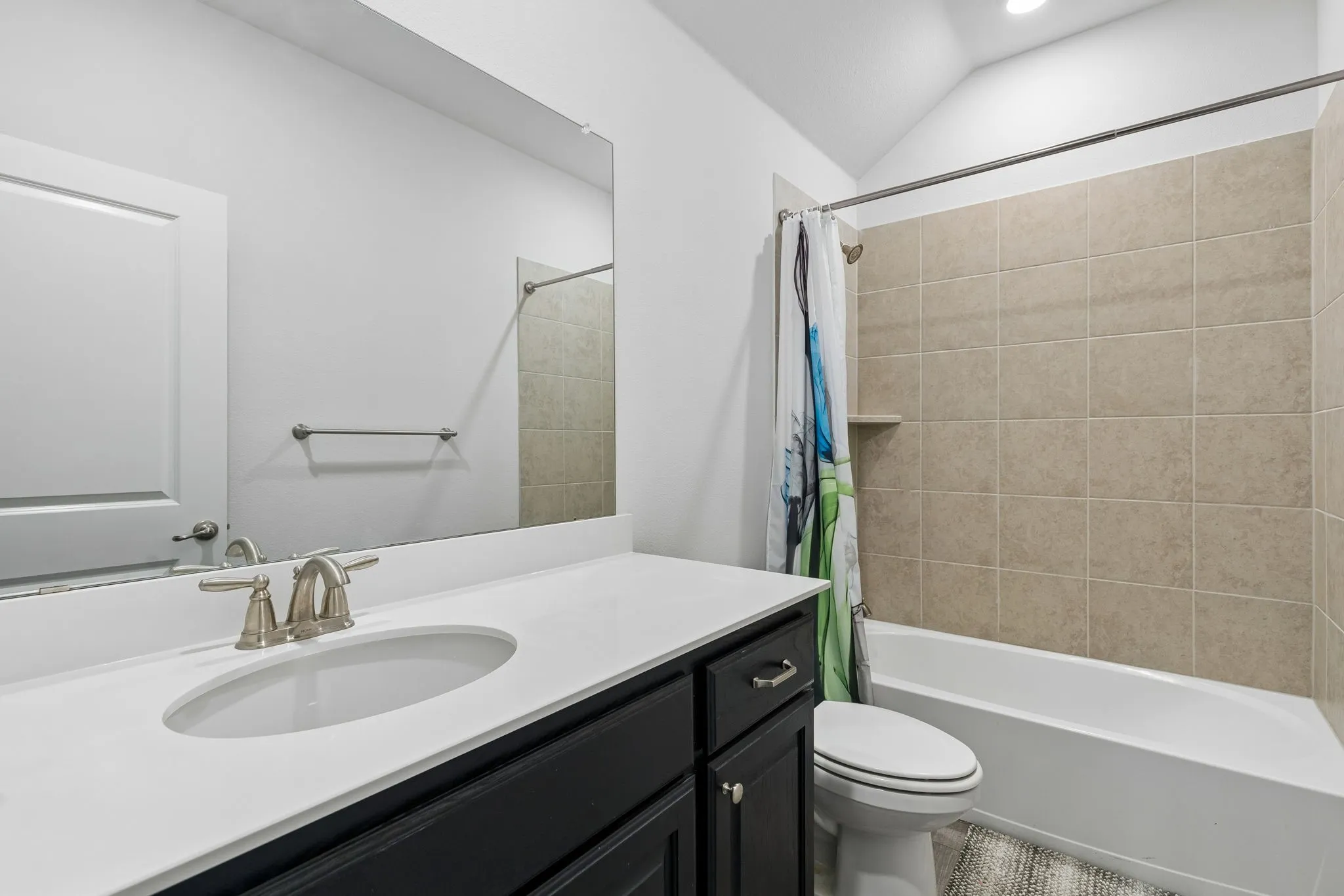 This is the Full Bath Upstairs off the Game Room