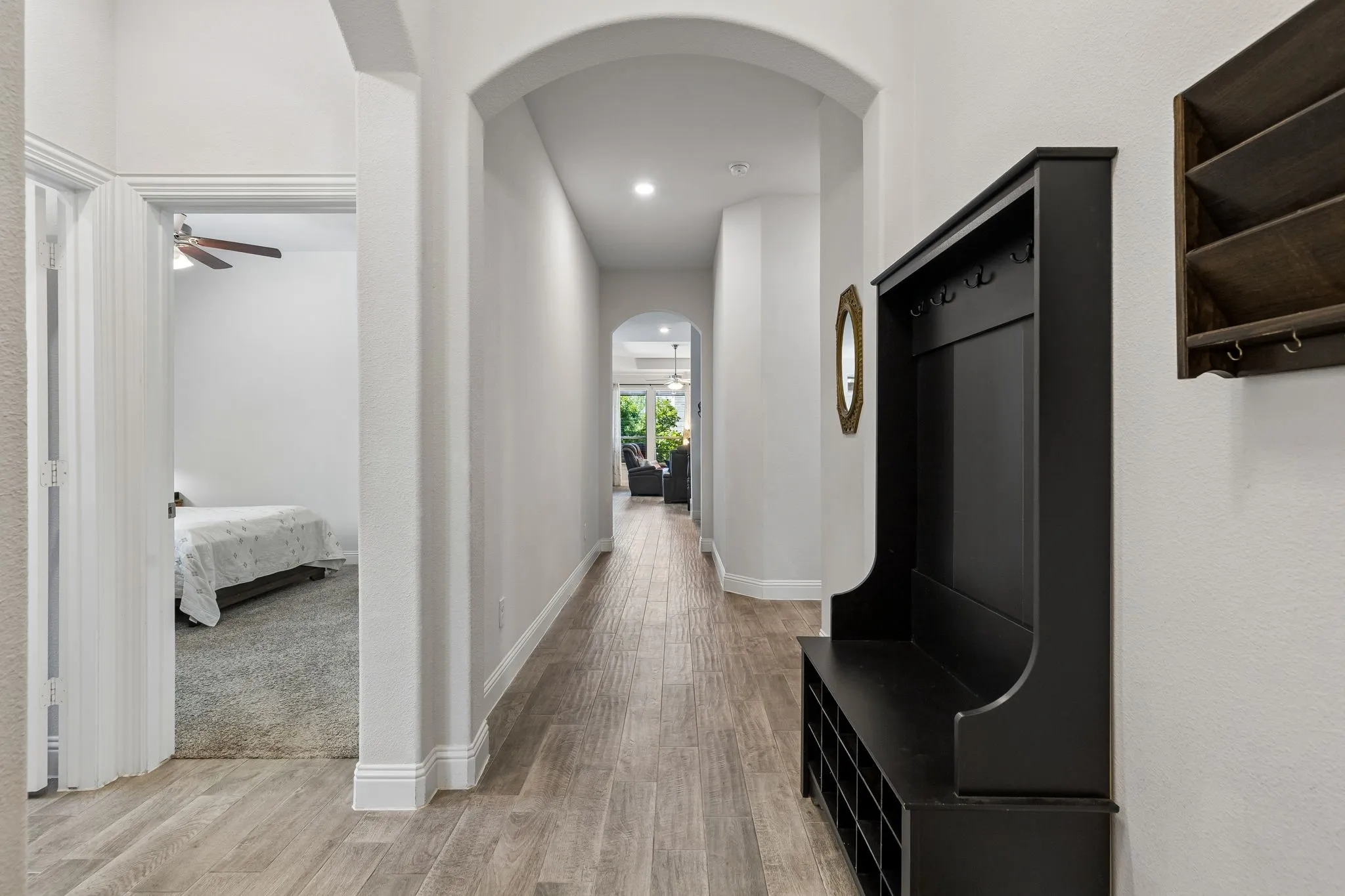 Beautiful view as you walk into this delightful home