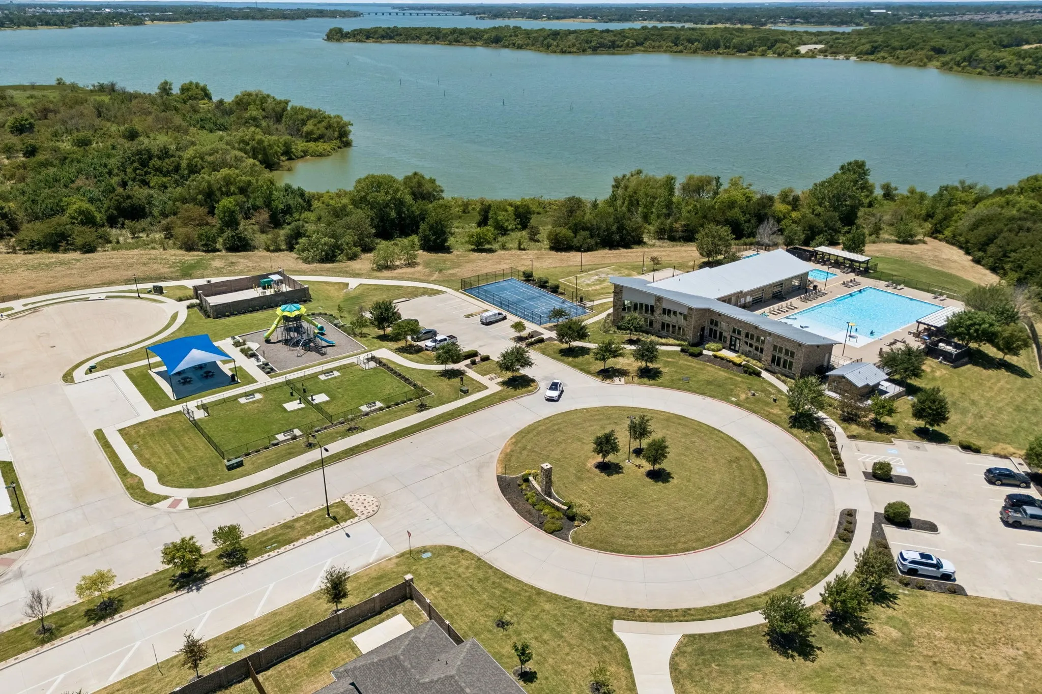 Amazing view of the Lake and Amenity Center