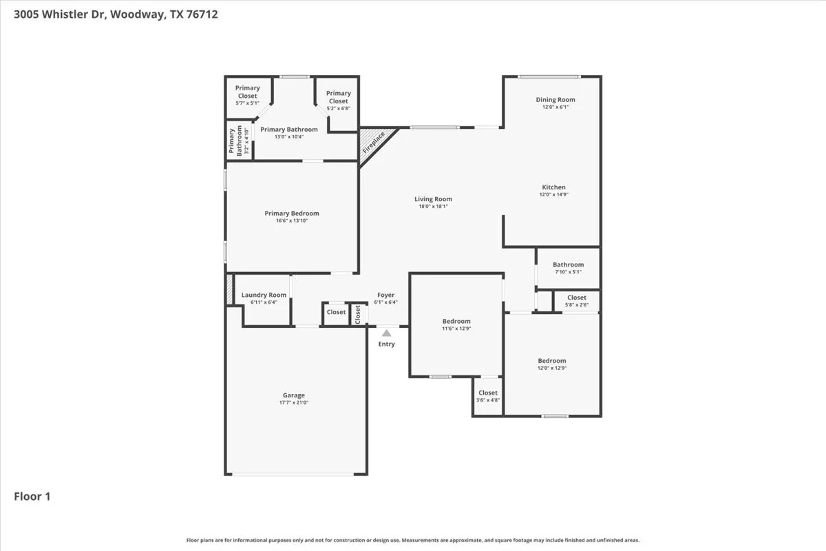 Single Family Residence For Sale in Mc Lennan County , 3005 Whistler Drive, Waco, Texas 76712, 3 Bedrooms, 2 Bathrooms, 2 Garage spaces, 1,664 Sqft, built in 2011, Price $325,000, mls#21290649, Real Estate Agent in Waco, Homes For Sale in Mc Lennan county, Homes For Sale in Waco, Realtor in Waco Texas, Real Estate Brokerage Independent Realty Texas, Luminita Cordes Realtor