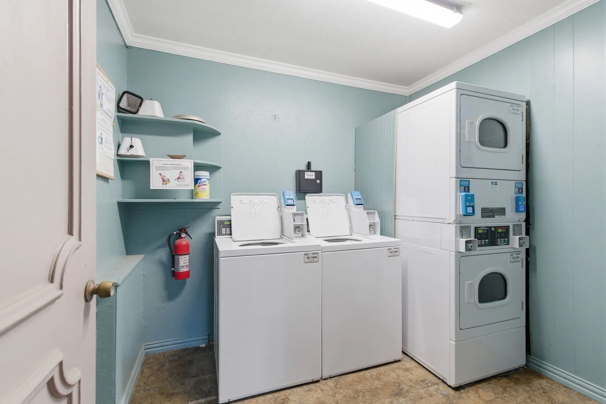 Laundry Room NOT in unit.