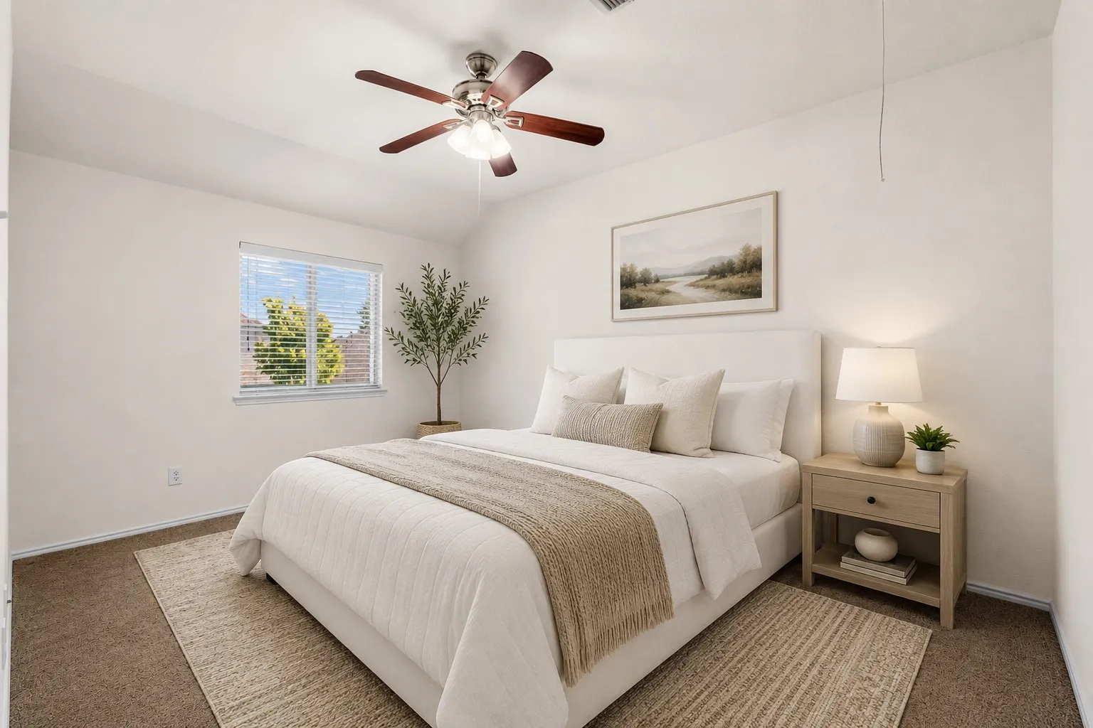 This room has been virtually staged