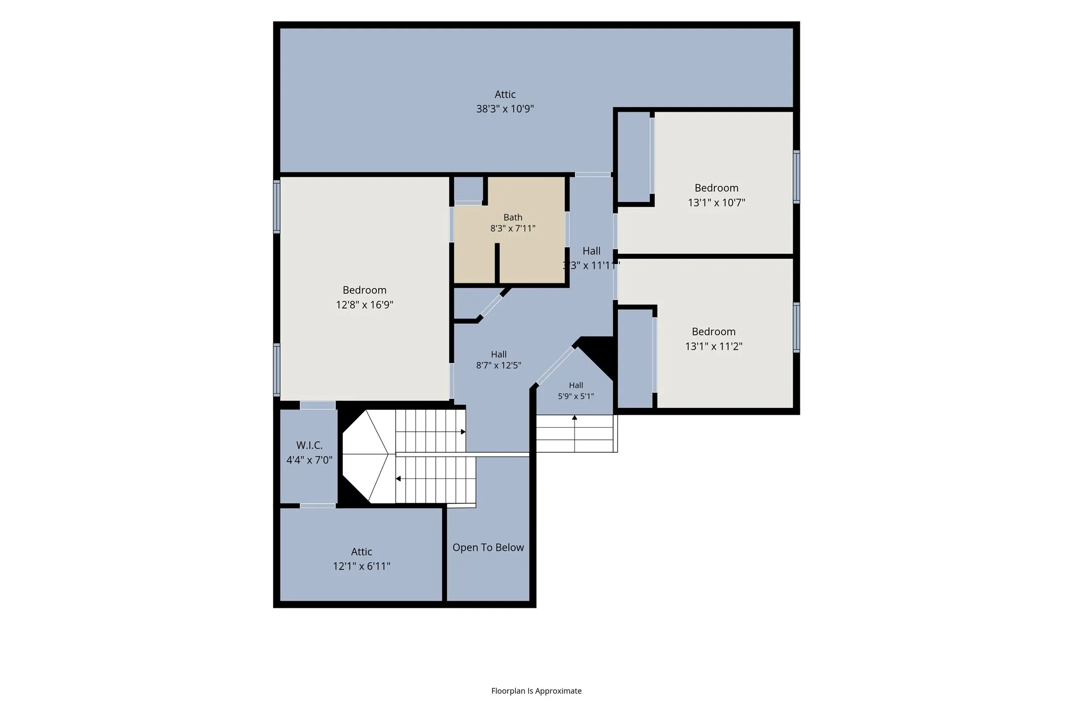 Upstairs