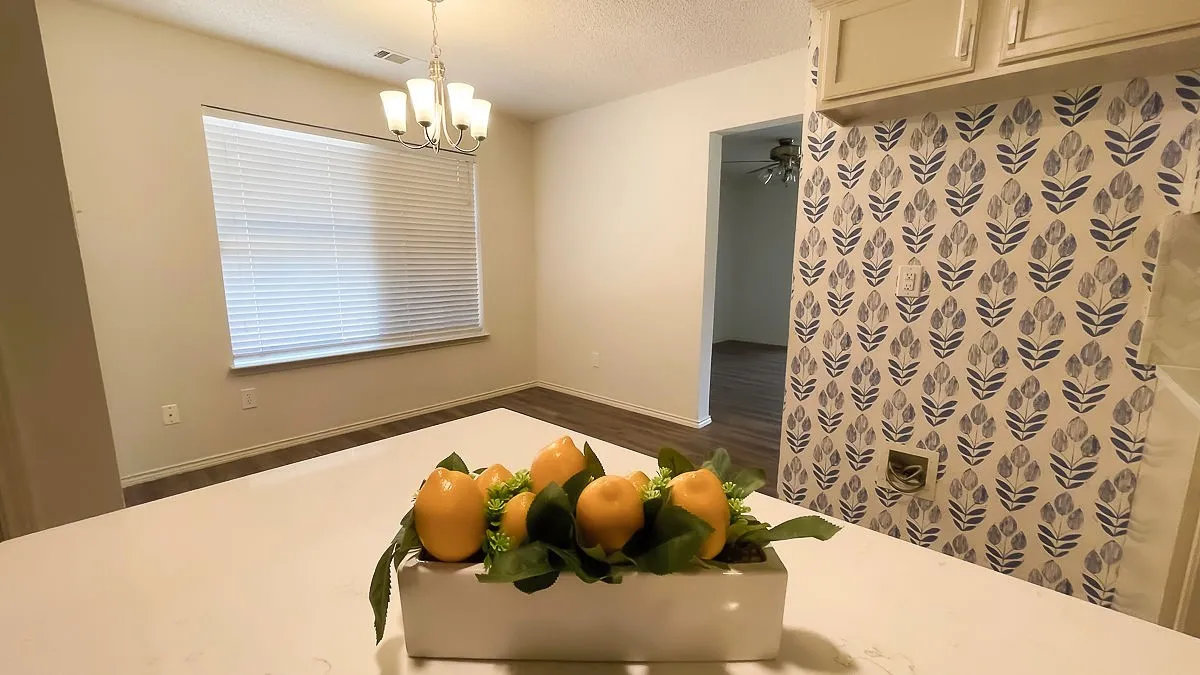 Kitchen and Breakfast area View