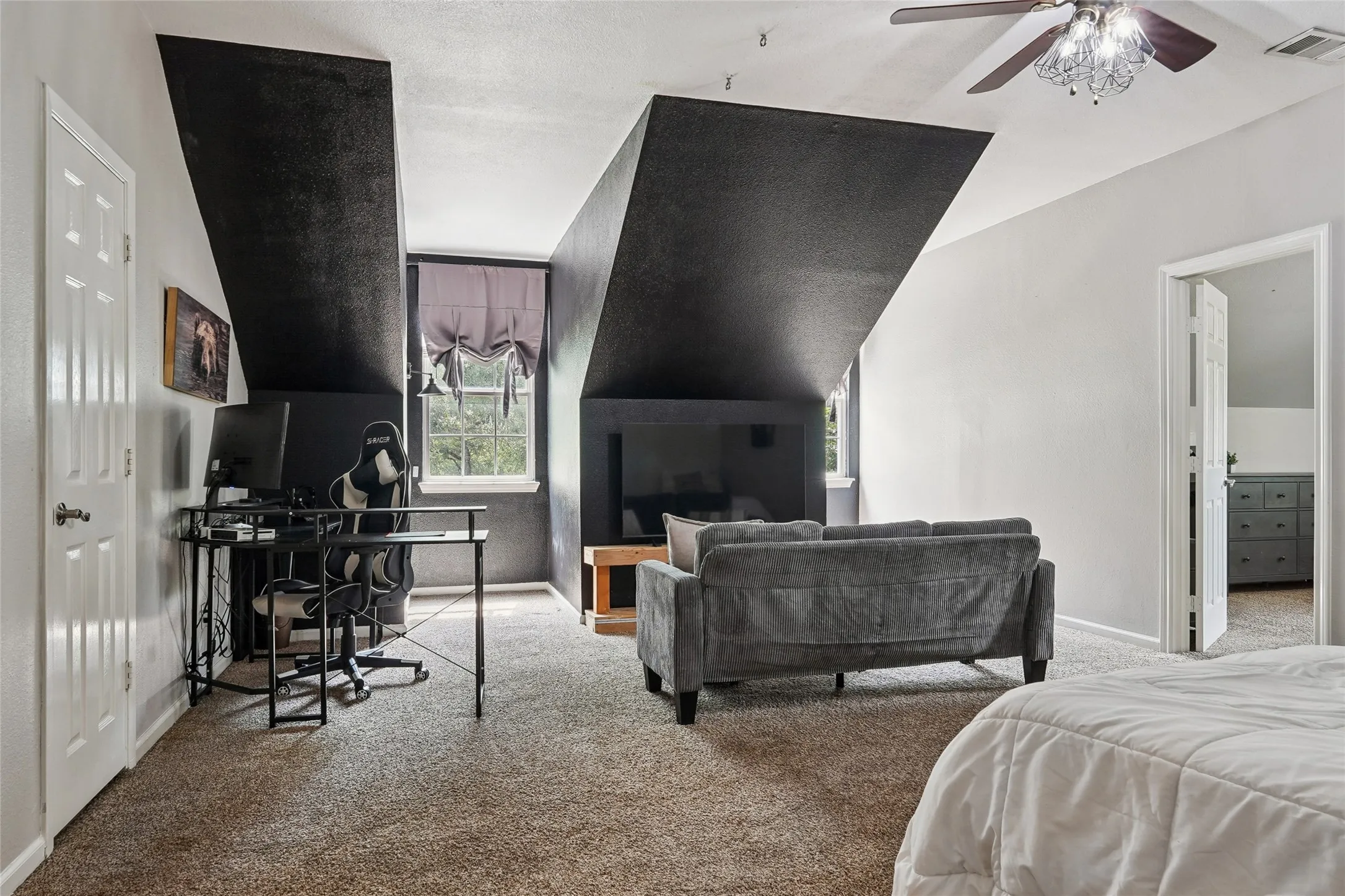 Upstairs gameroom