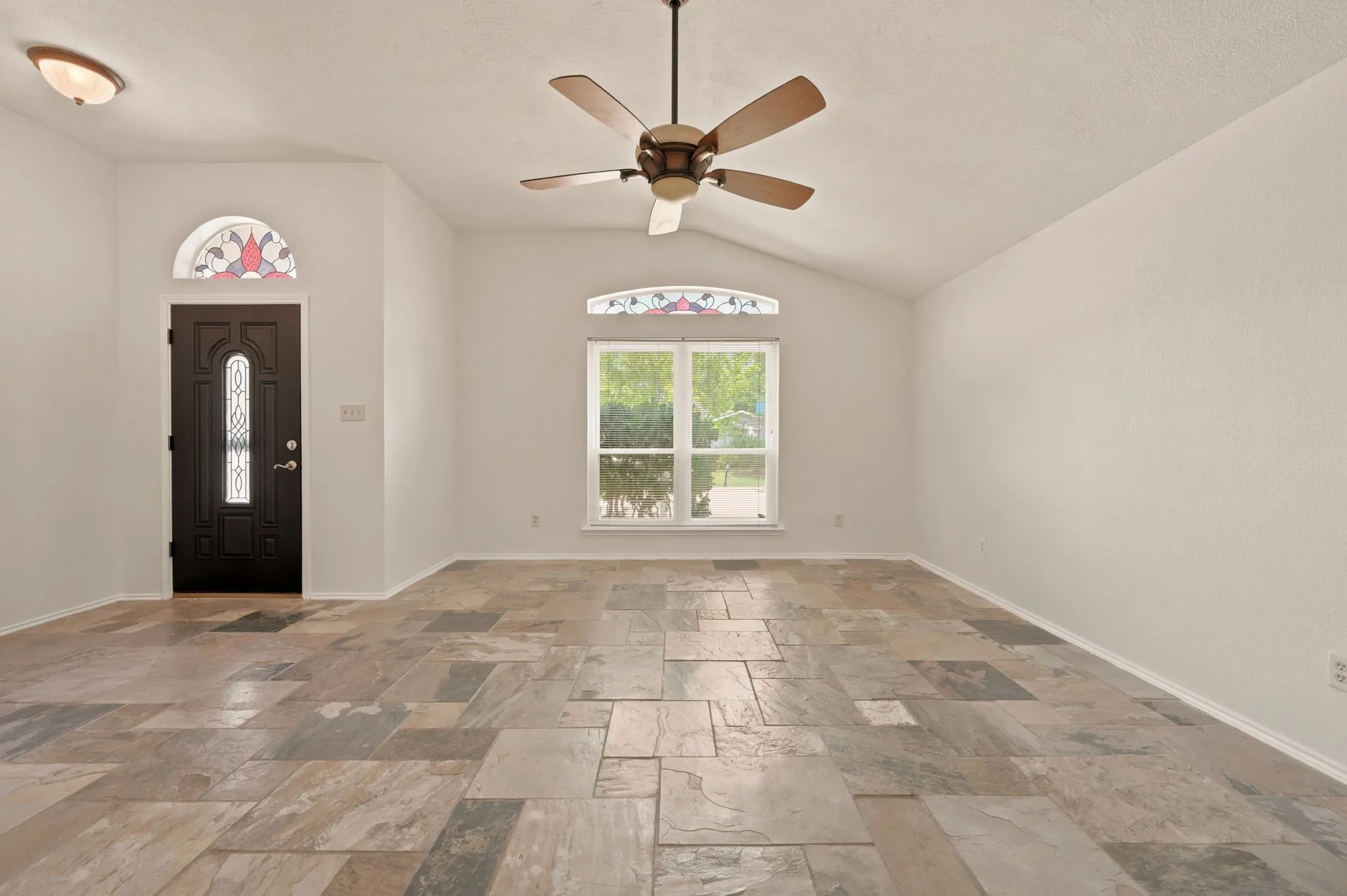 Living room front door