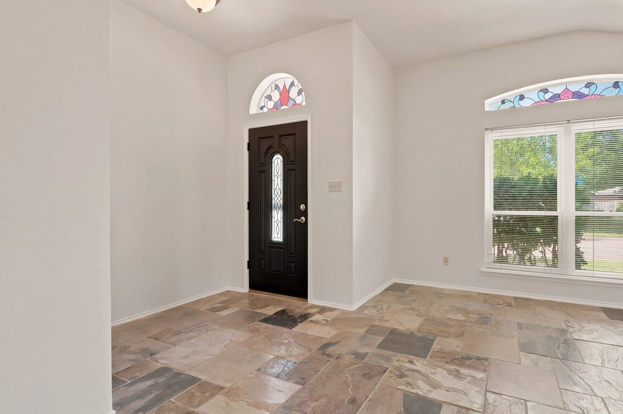 Living room front door