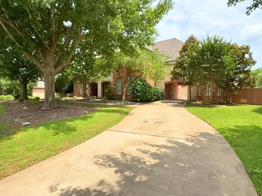 Driveway to garage