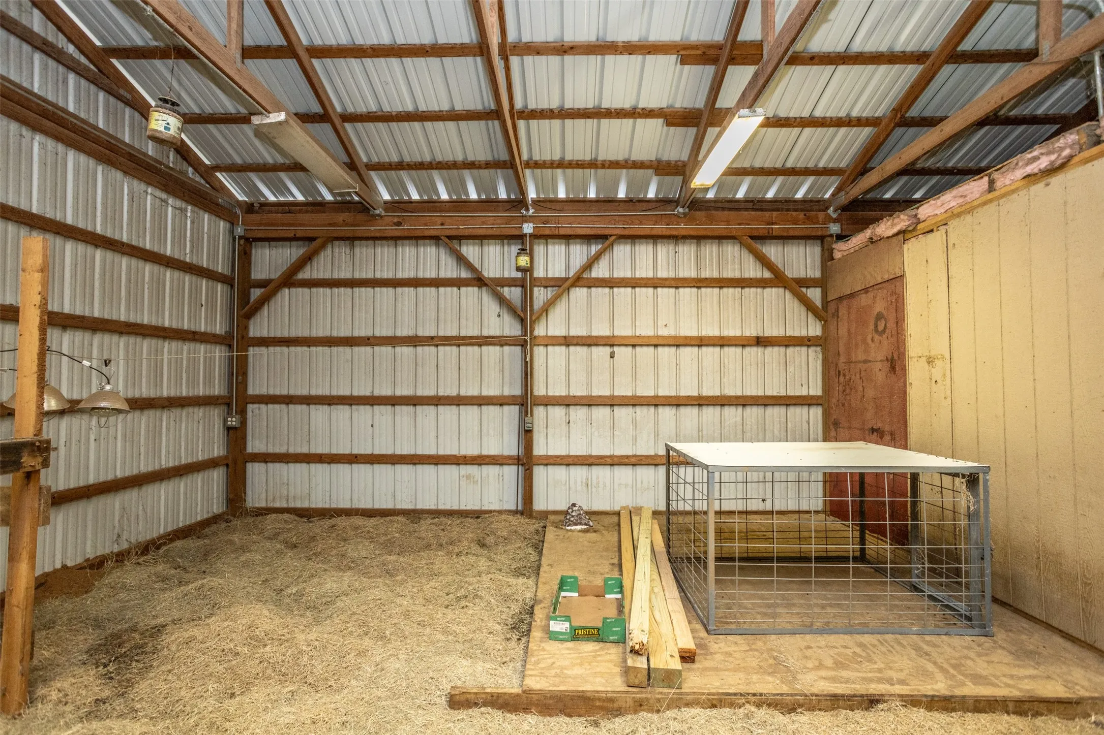 Inside Barn