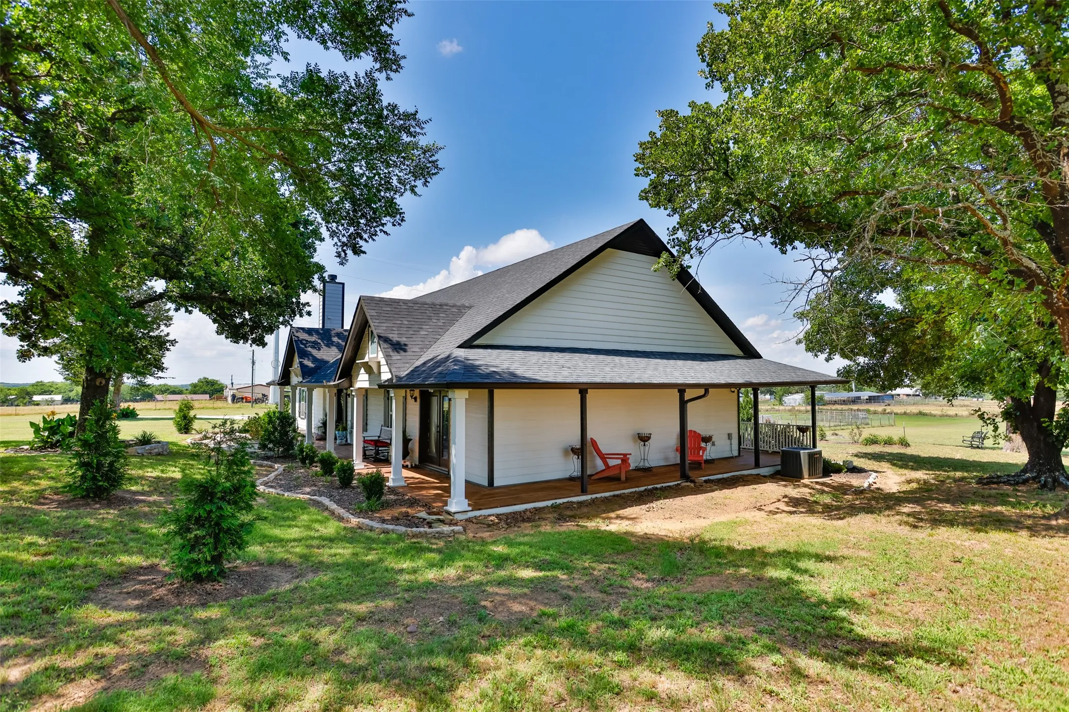 Wrap Around Covered Patio