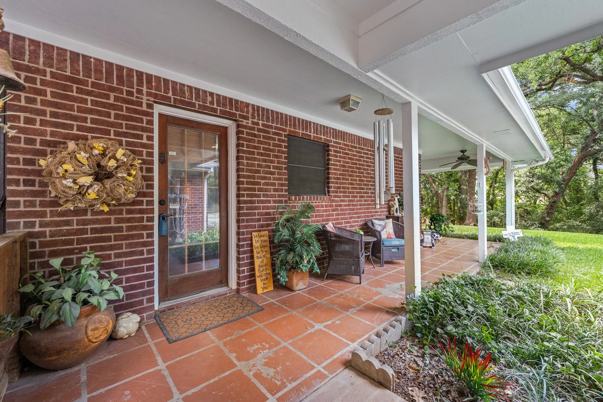 This wrap around porch is amazing!
