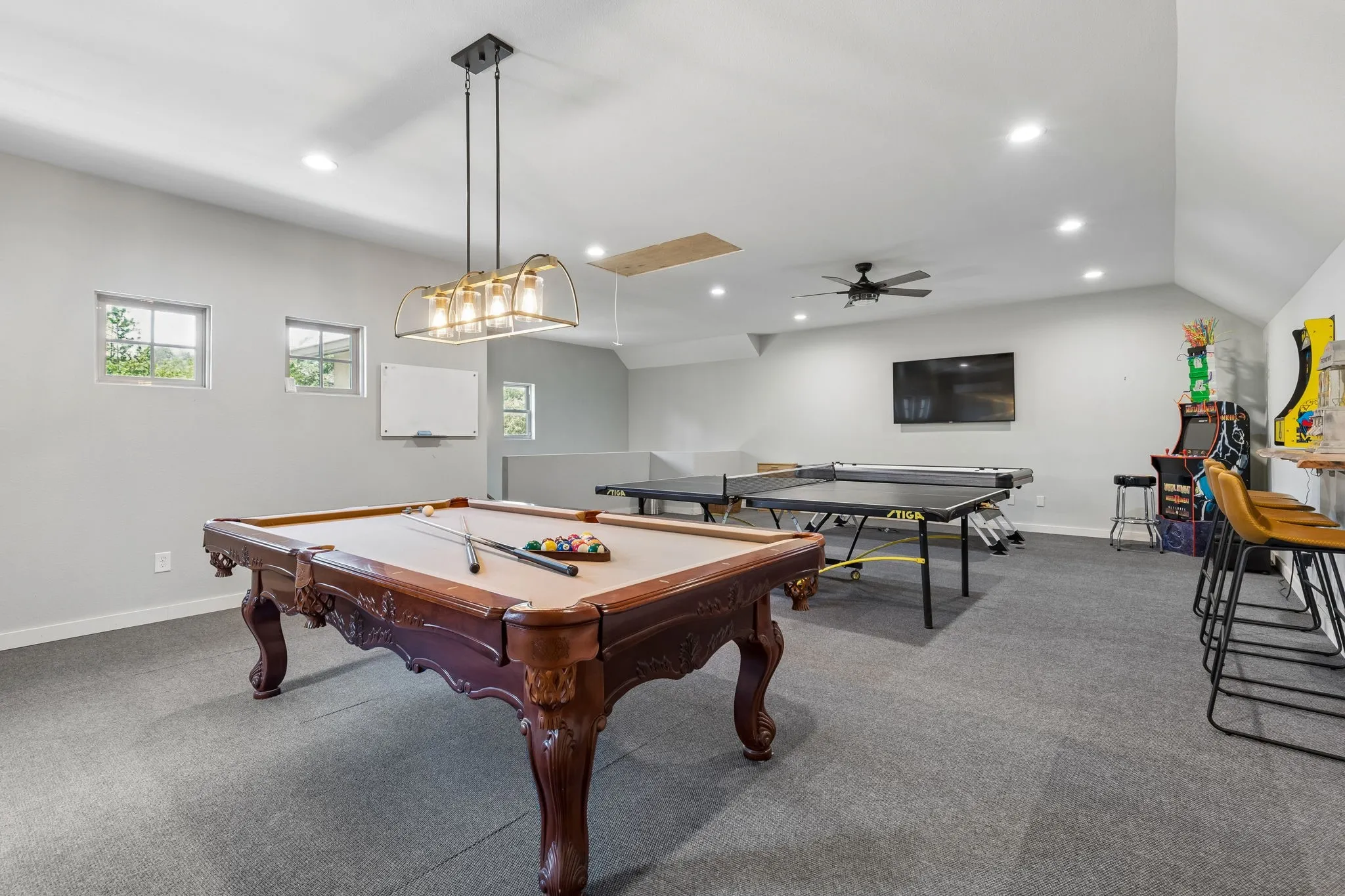 Bonus room over the garage