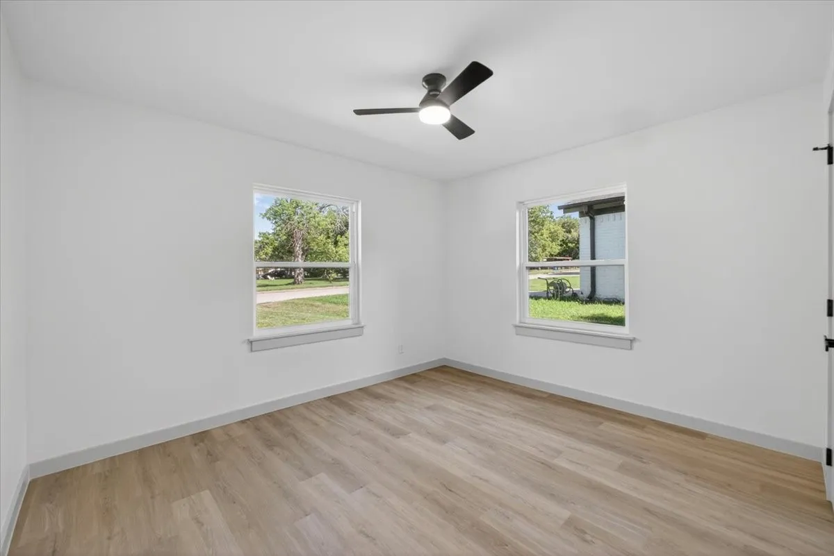 Bedroom two, split floorplan