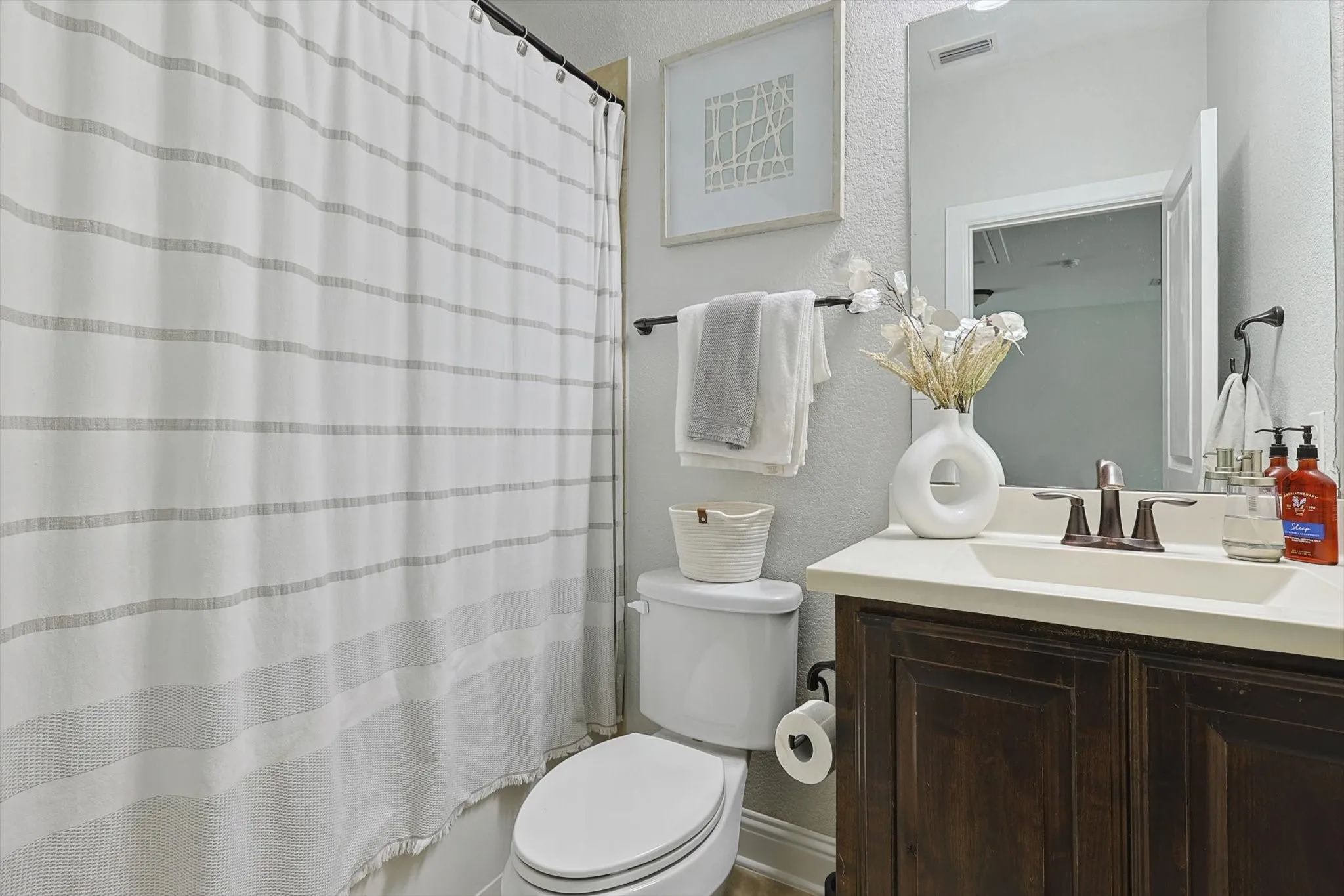 Hallway bathroom upstairs